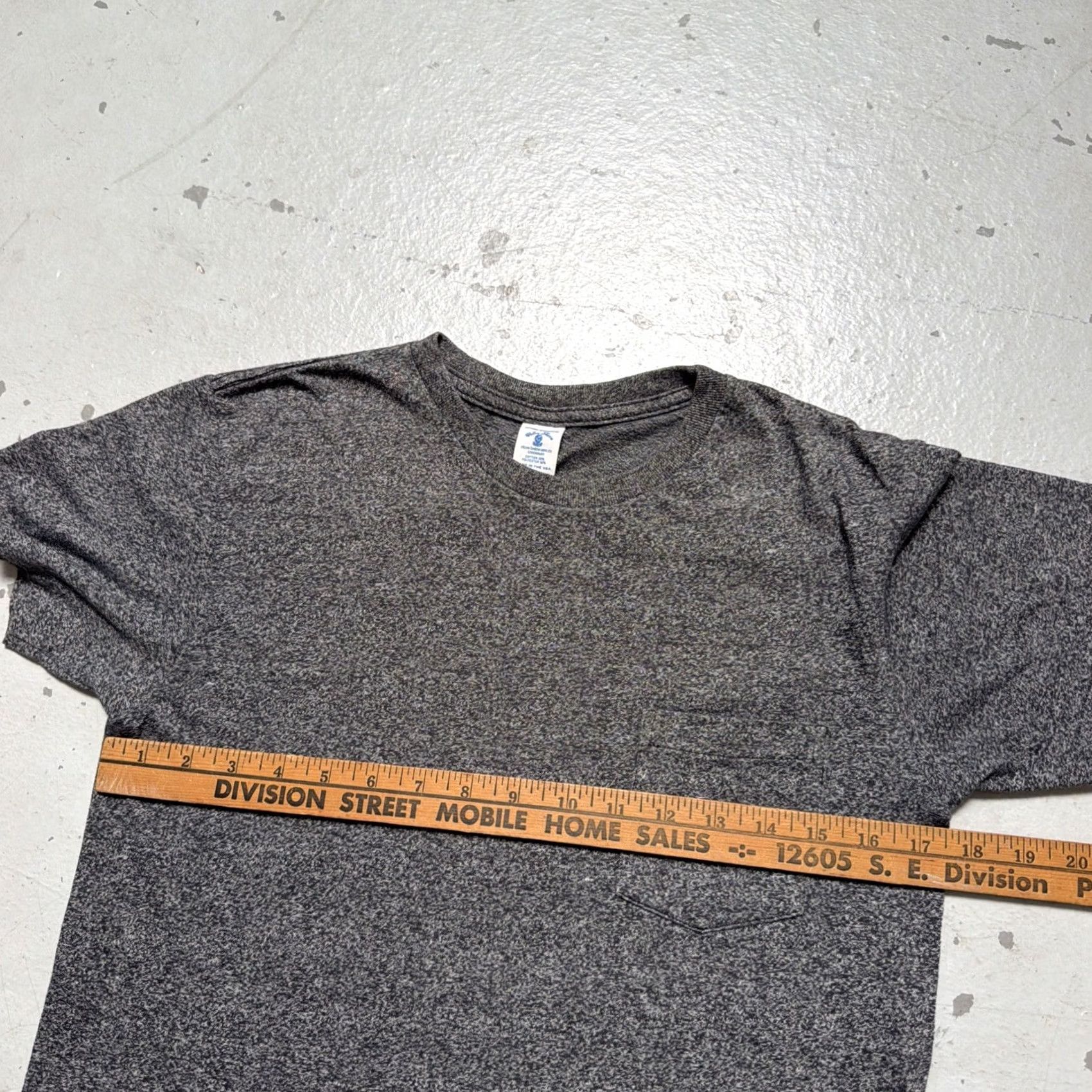 Velva Sheen Velva Sheen USA Made 50/50 Pocket T-Shirt Small Size US S / EU 44-46 / 1 - 2 Thumbnail