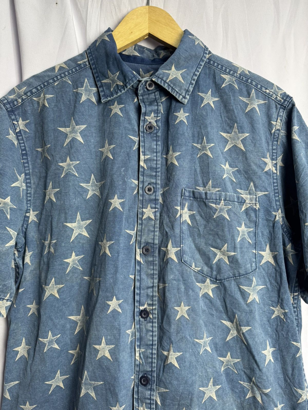 PPFM Japanese Stars Massimo Denim Shirt Size US M / EU 48-50 / 2 - 3 Thumbnail