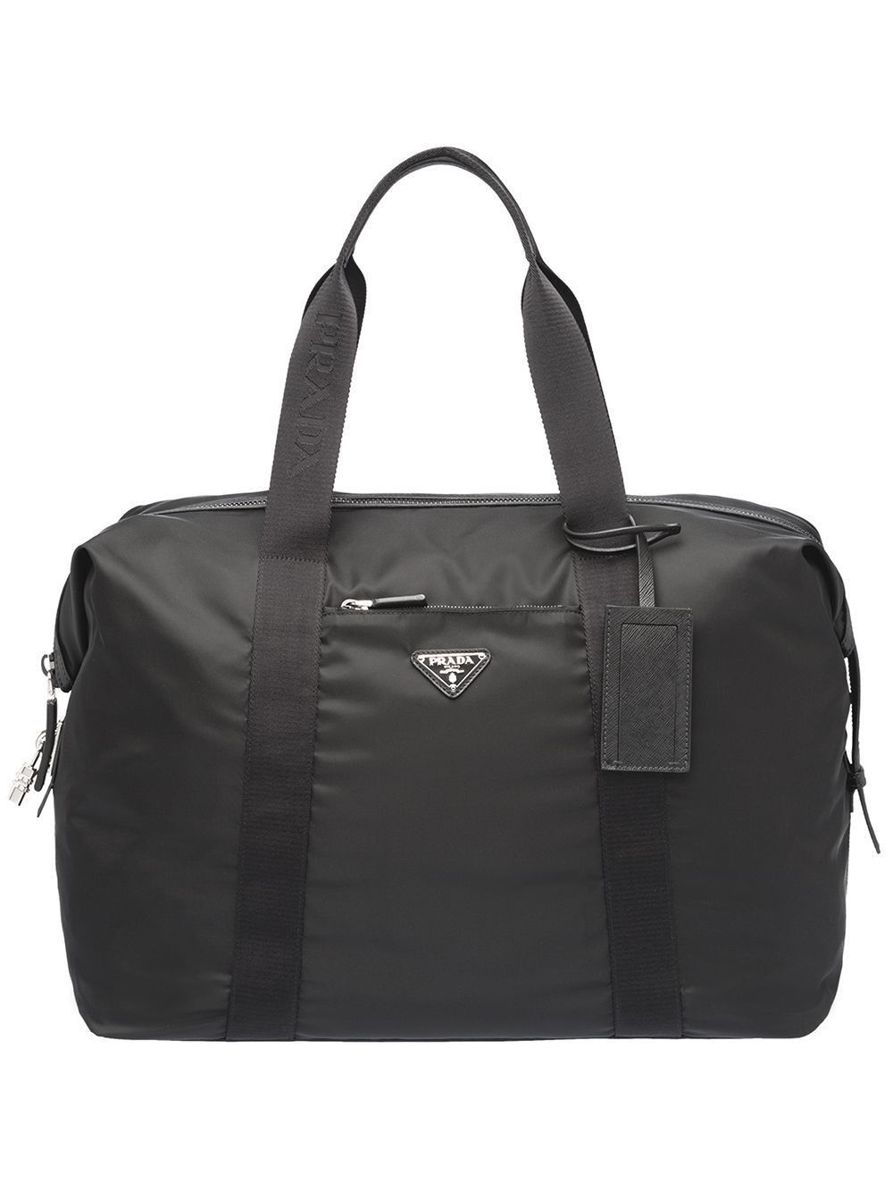 Prada RE-NYLON AND SAFFIANO LEATHER DUFFLE BAG Size ONE SIZE - 1 Thumbnail