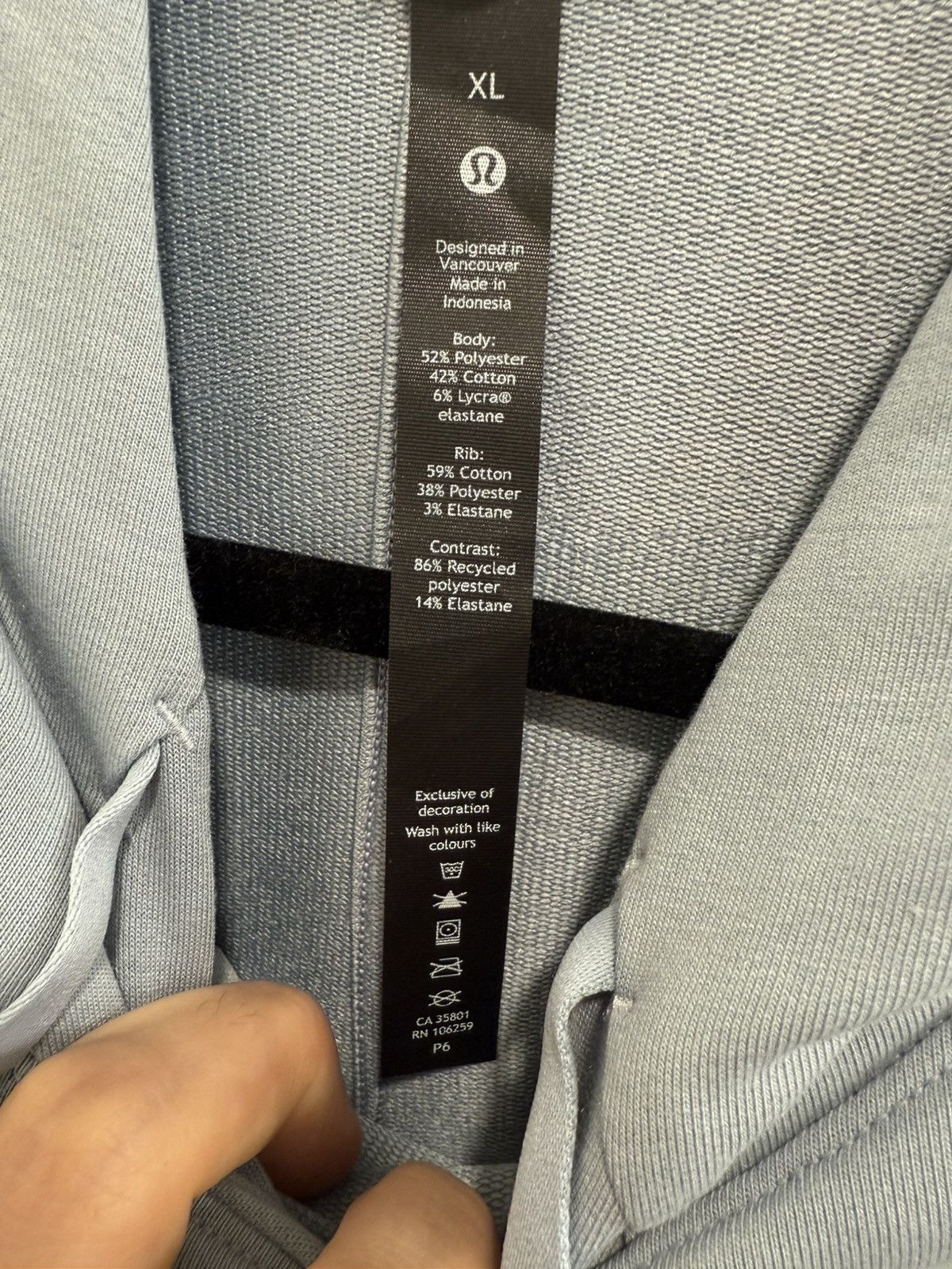 Lululemon Lululemon City Sweat Pullover Hoodie XL (NWT) Size US XL / EU 56 / 4 - 3 Thumbnail