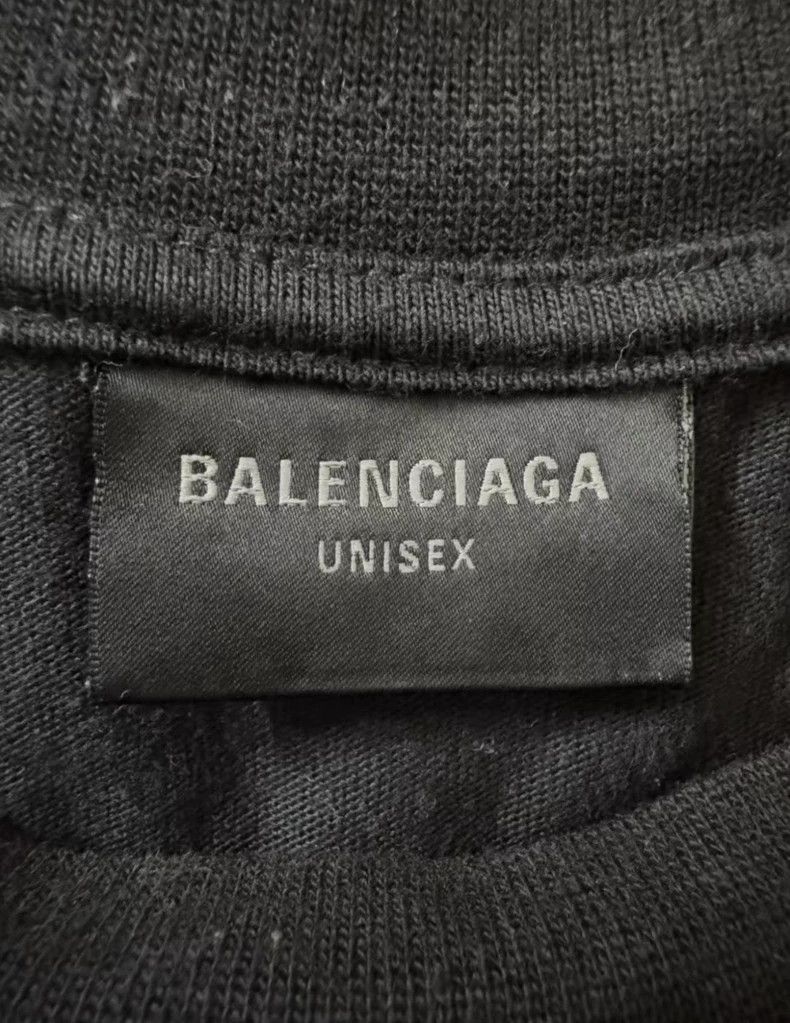 Balenciaga Balenciaga Sport Ring Slogan Short Sleeve Size US XL / EU 56 / 4 - 3 Thumbnail