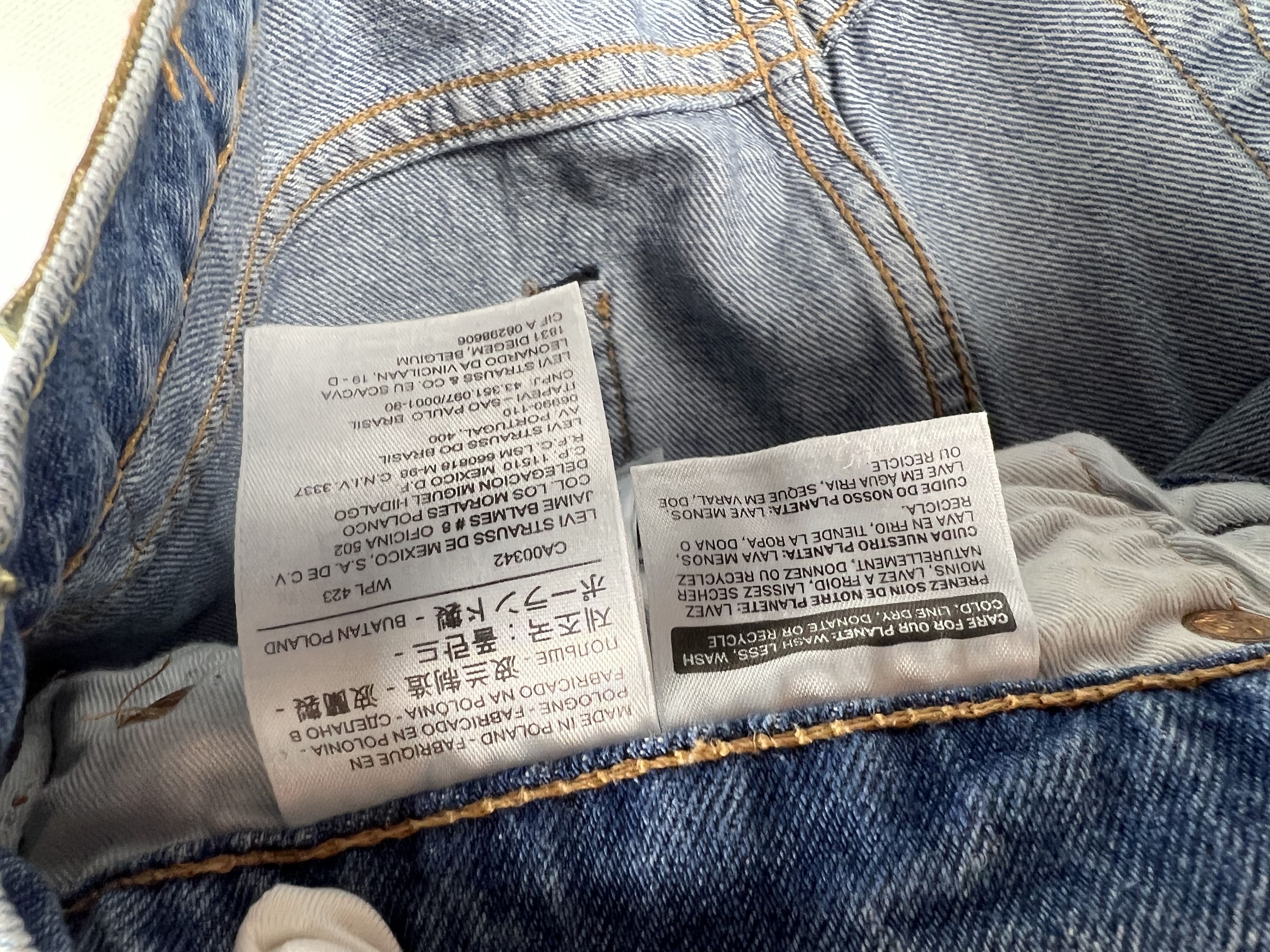 Levi's Levis Levi's Denim Jeans W34 L30 Size US 34 / EU 50 - 7 Thumbnail