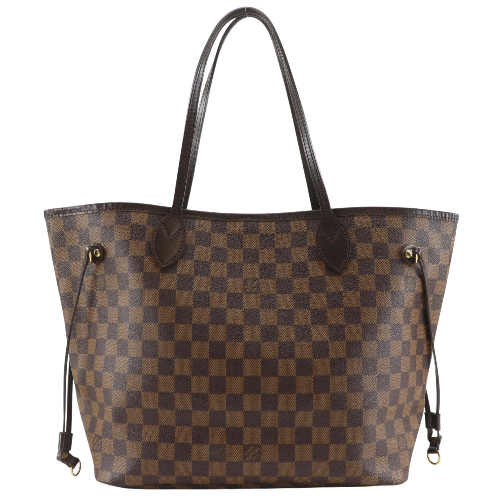 Louis Vuitton Louis Vuitton Louis Vuitton Neverfull MM Damier Canvas Tote Bag Textile Tote Bag N51105 DUTY FREE for USA Size ONE SIZE - 1 Thumbnail