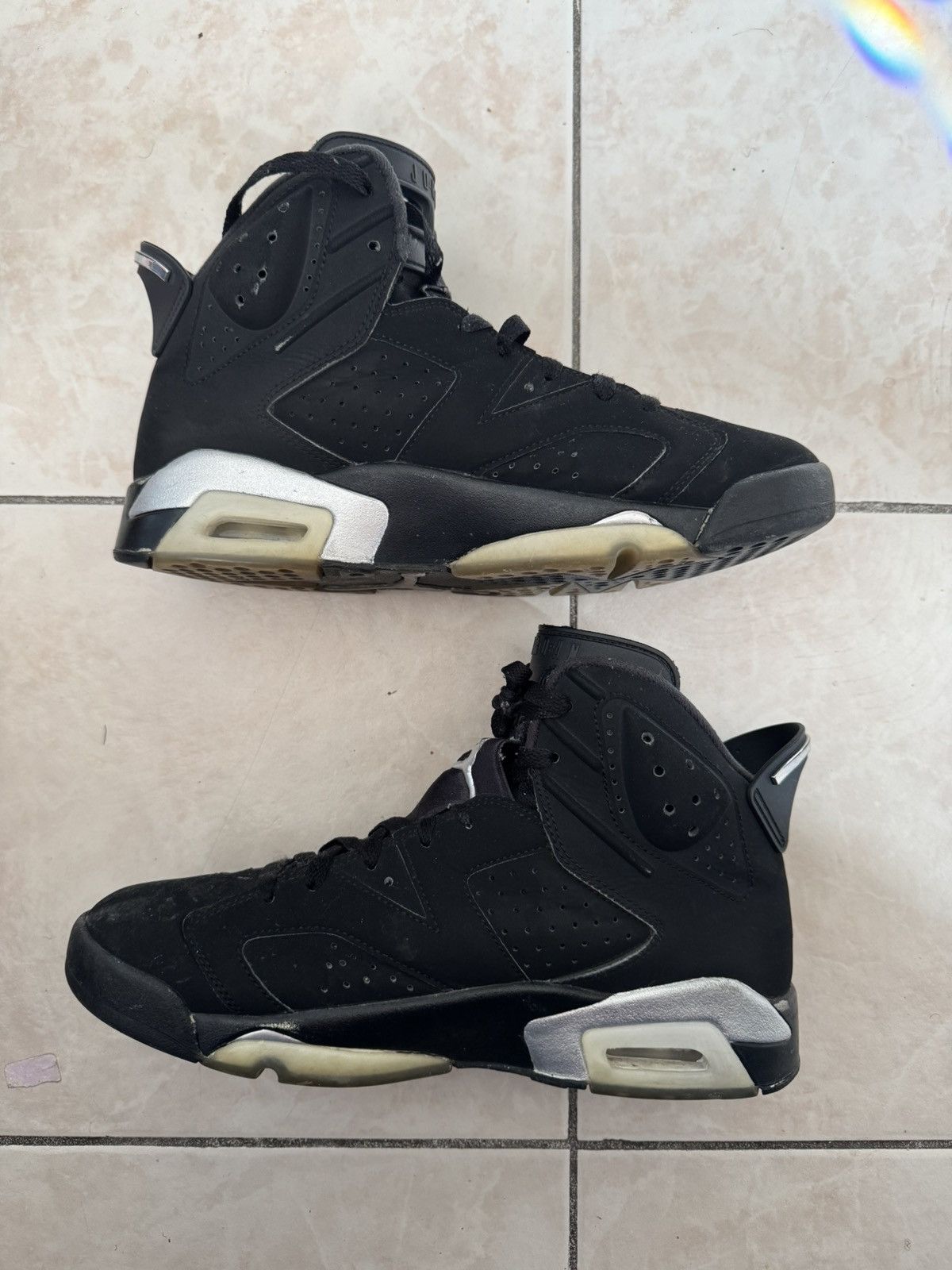 Nike Jordan 6 Chrome Size US 9.5 / EU 42-43 - 2 Thumbnail