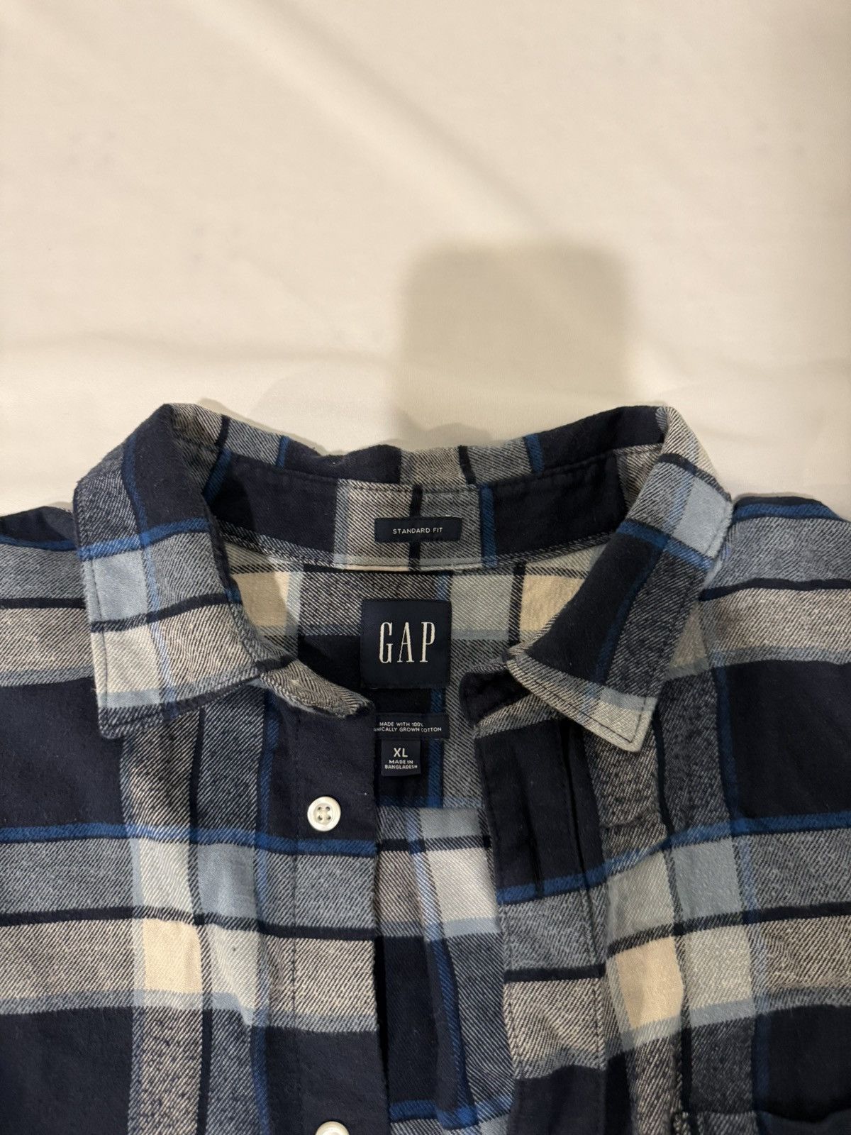 Gap Gap Flannel Blue XL Size US XL / EU 56 / 4 - 2 Thumbnail