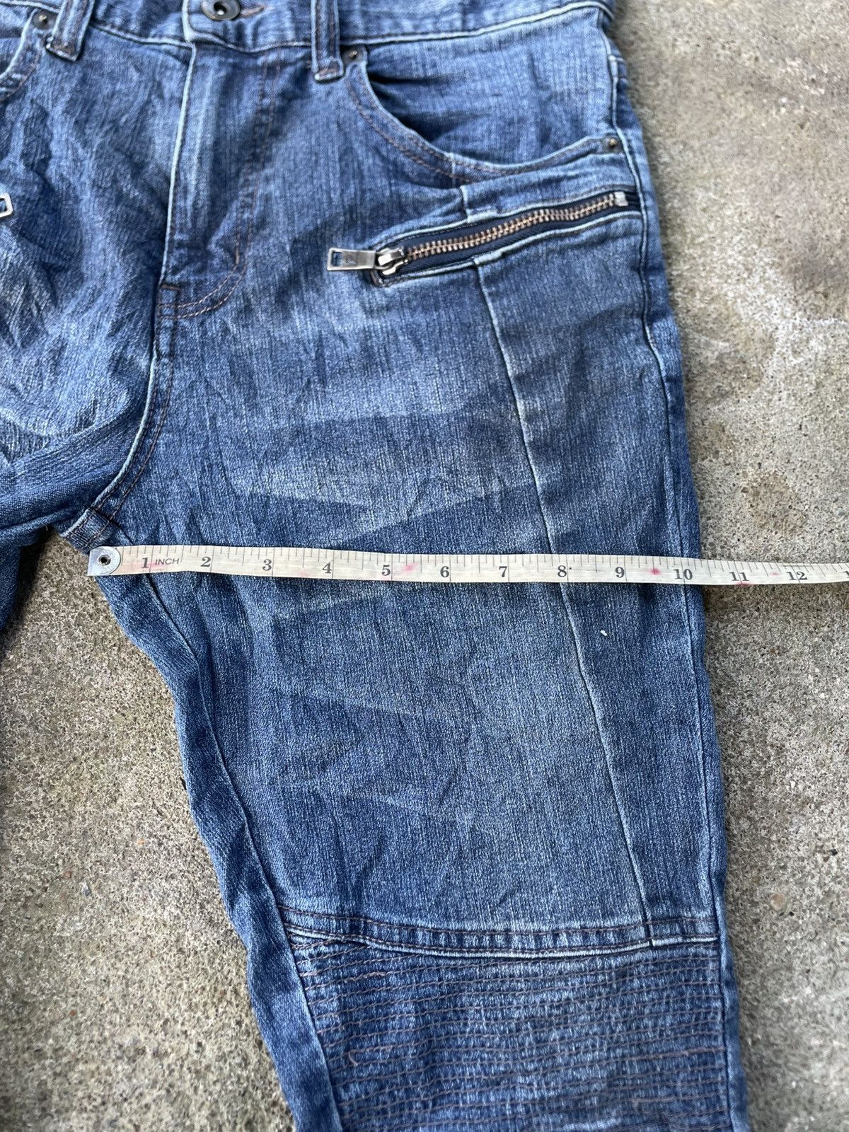 Schlussel Schlussel Denim Biker Pants Slim Size US 30 / EU 46 - 12 Thumbnail