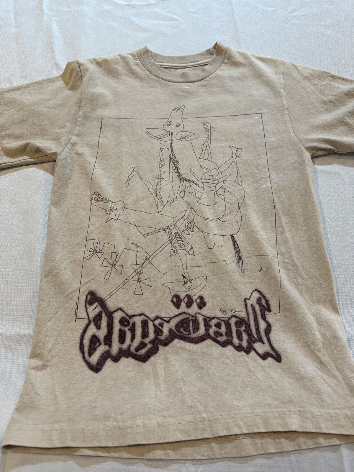 Travis Scott Travis Scott Ralph Steadman Sketch Tee Complex Con Sz Small Size US S / EU 44-46 / 1 - 1 Thumbnail