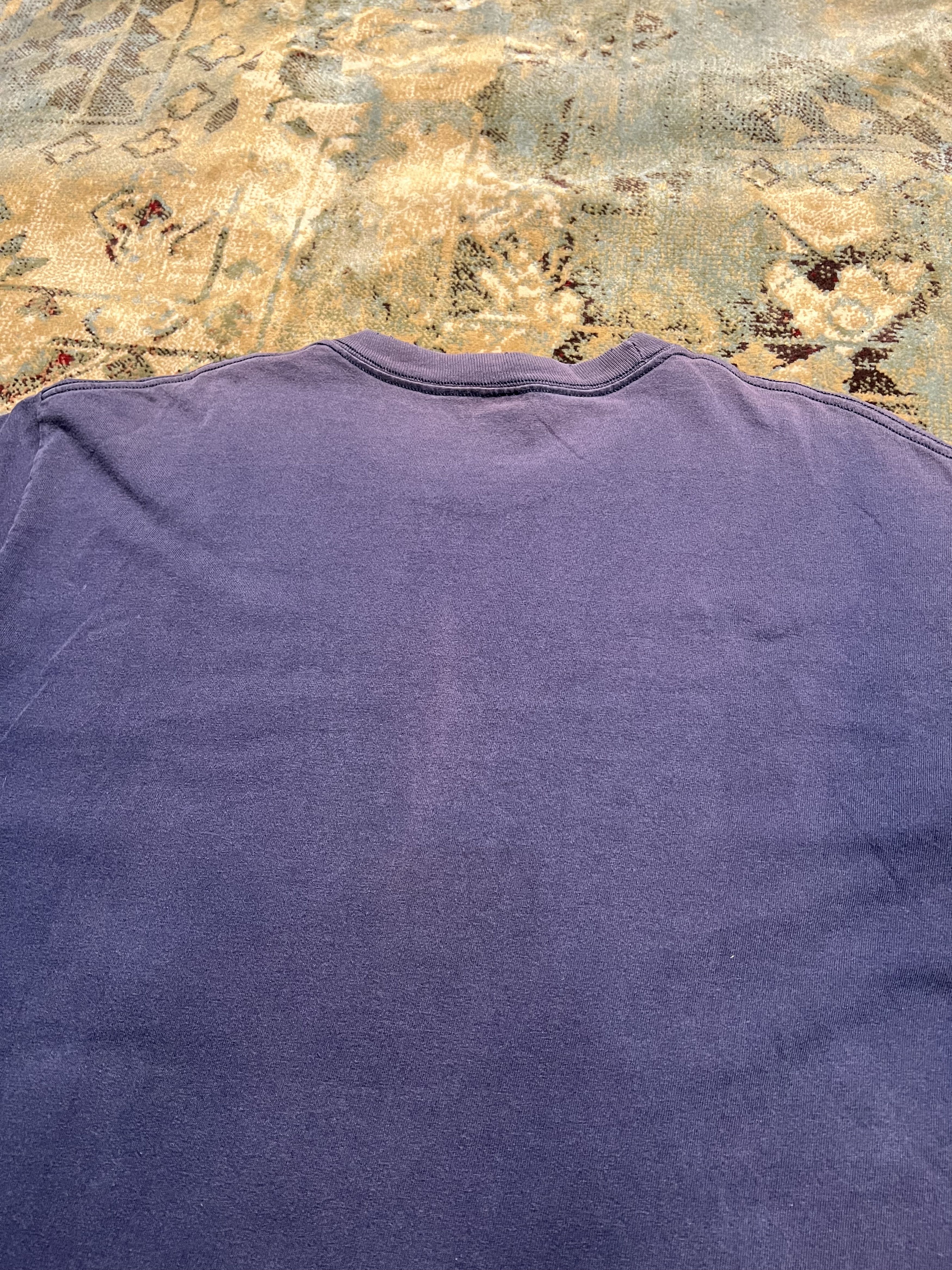 Stussy × Vintage 00s Stussy Iconic Logo N4 Faded Tshirt Tee y2k style Size US M / EU 48-50 / 2 - 6 Thumbnail