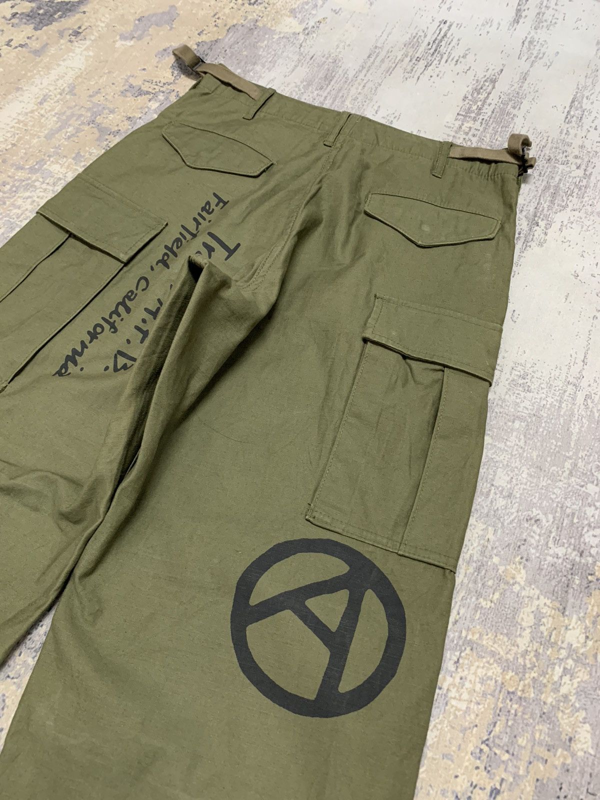 Avirex Seditionaries Anarchy Avirex Baggy Cargo Pant 30x28.5 Size US 30 / EU 46 - 12 Thumbnail