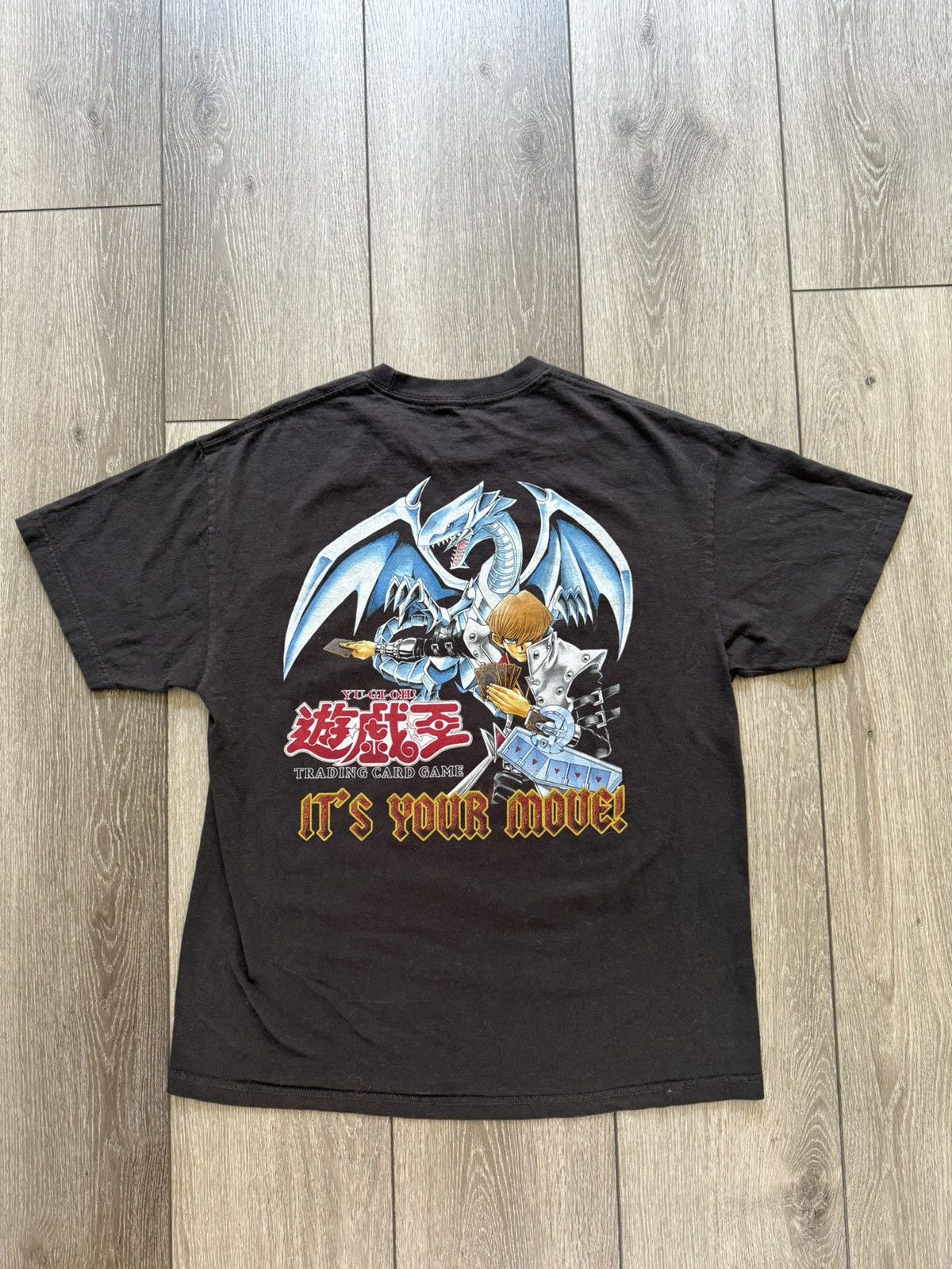 Other Vintage Yugioh Blue Eyes White Dragon Tee Shirt Size US XL / EU 56 / 4 - 4 Thumbnail