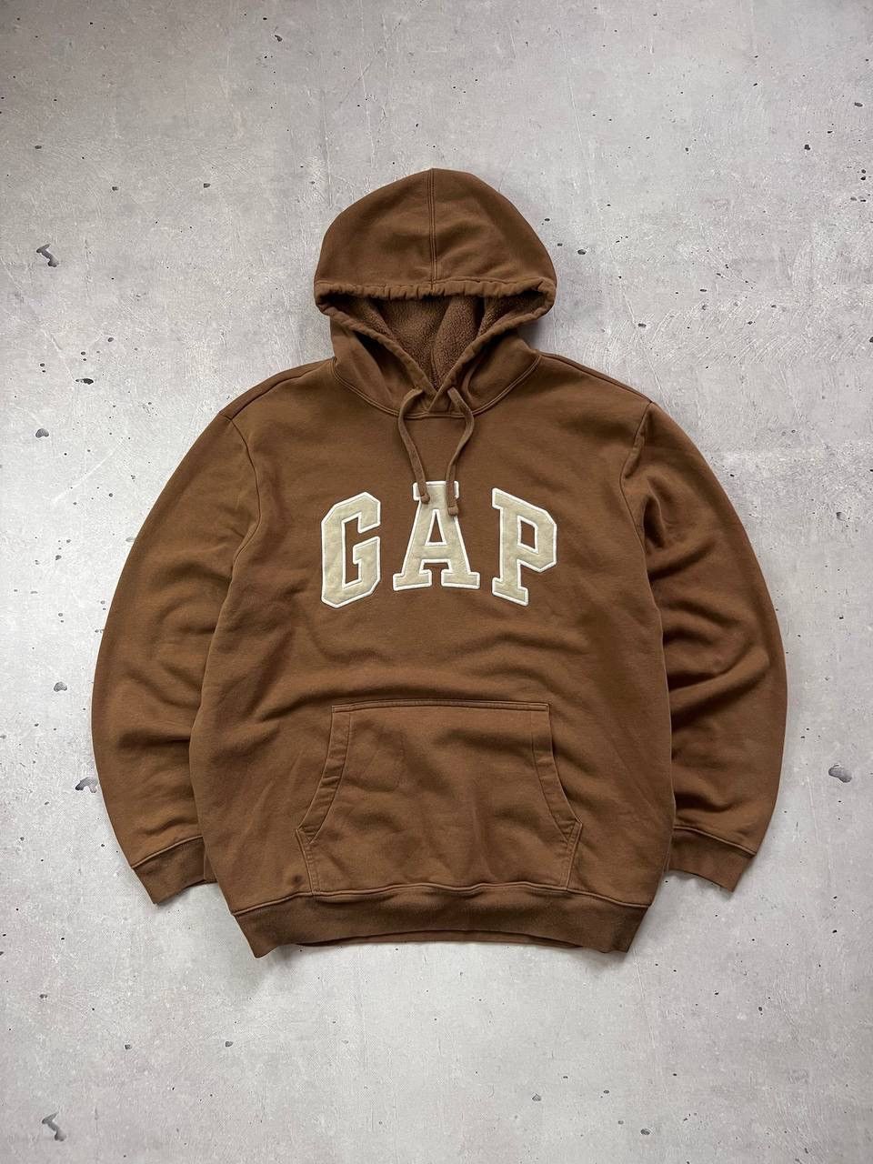 Gap × Vintage Gap Brown Men’s Hoodie Y2K SK8 Rare Size US XL / EU 56 / 4 - 1 Thumbnail