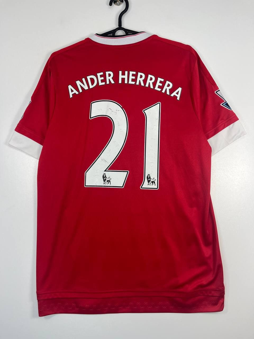 Adidas Manchester United 2015/16 Home Shirt Ander Herrera #21 Sz M Size US M / EU 48-50 / 2 - 10 Thumbnail