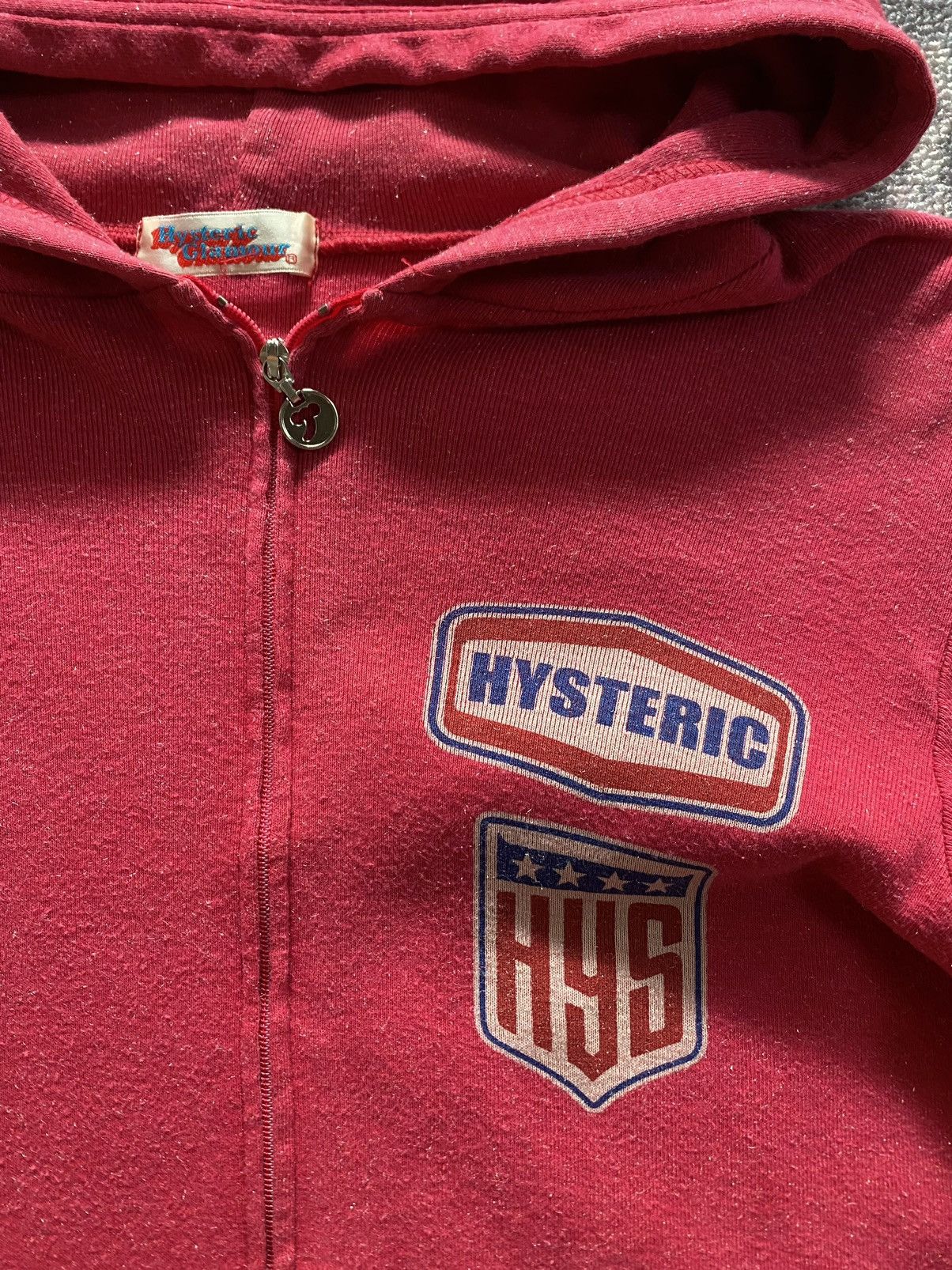 Hysteric Glamour Vintage Hysteric Glamour HYS Zip Hoodie Size M / US 6-8 / IT 42-44 - 3 Thumbnail