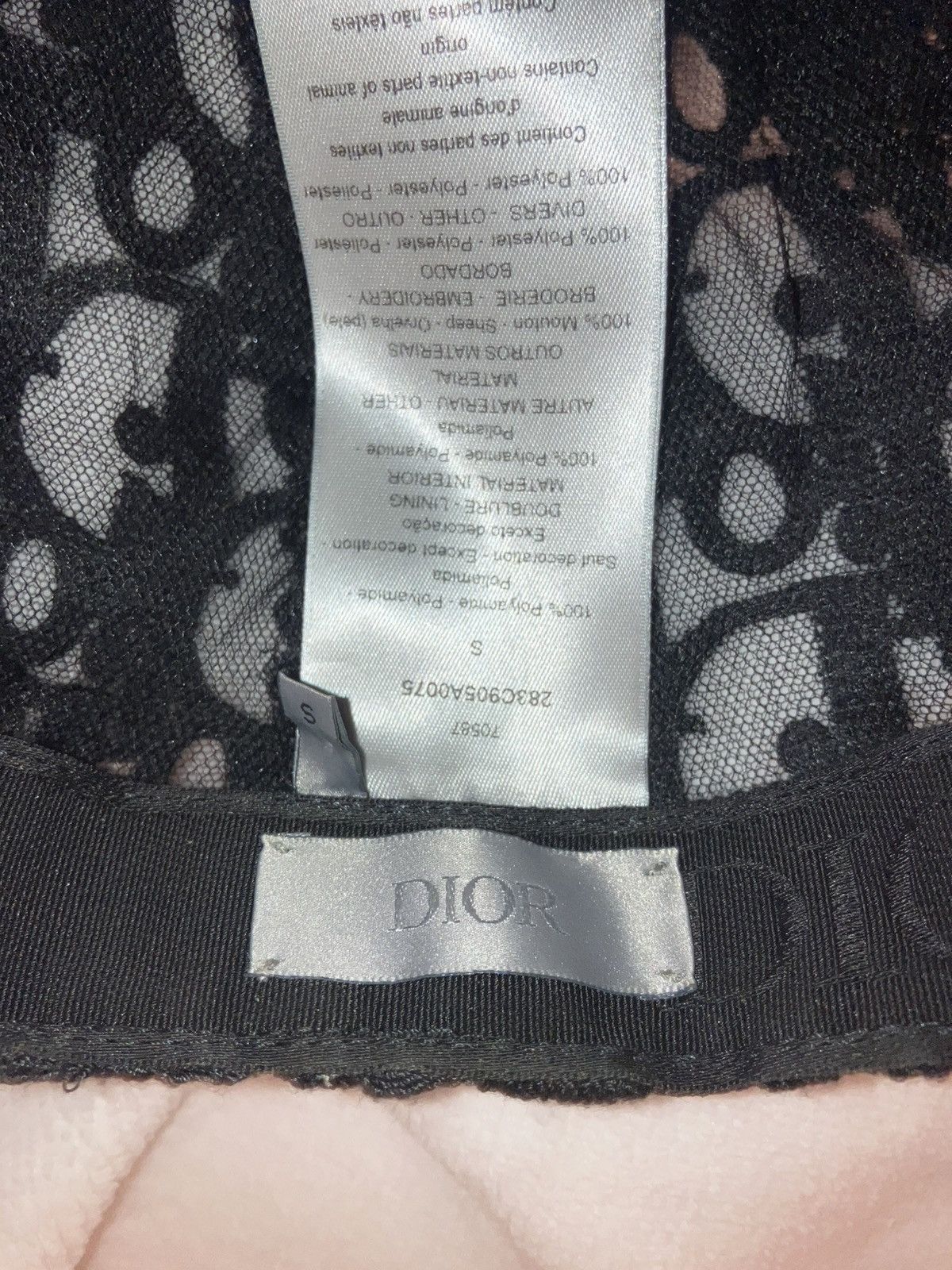 Dior Dior Tulle Cap x Cactus Jack Size ONE SIZE - 2 Thumbnail