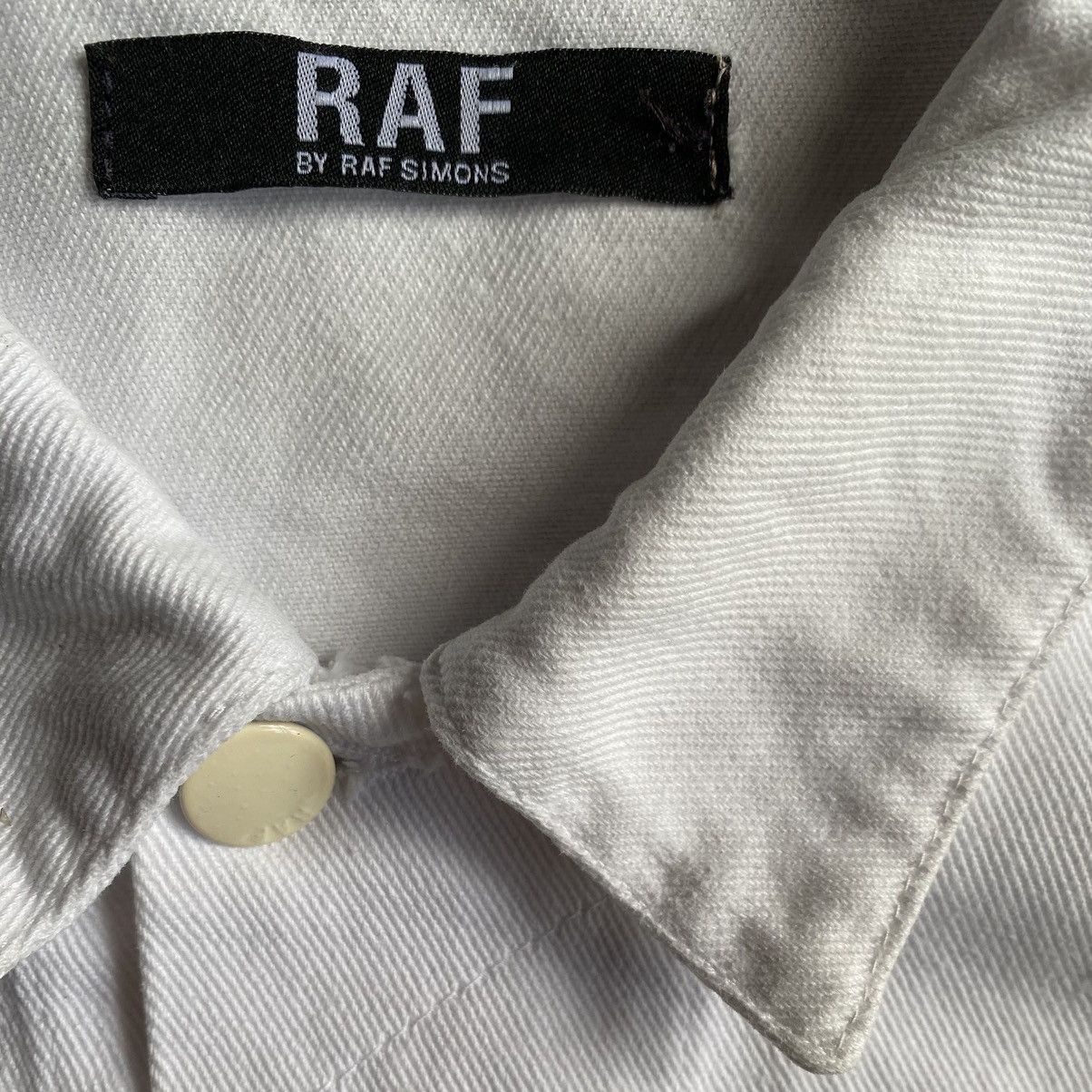 Raf by Raf Simons Raf By Raf Simons Cropped Denim Jacket Size US S / EU 44-46 / 1 - 8 Thumbnail