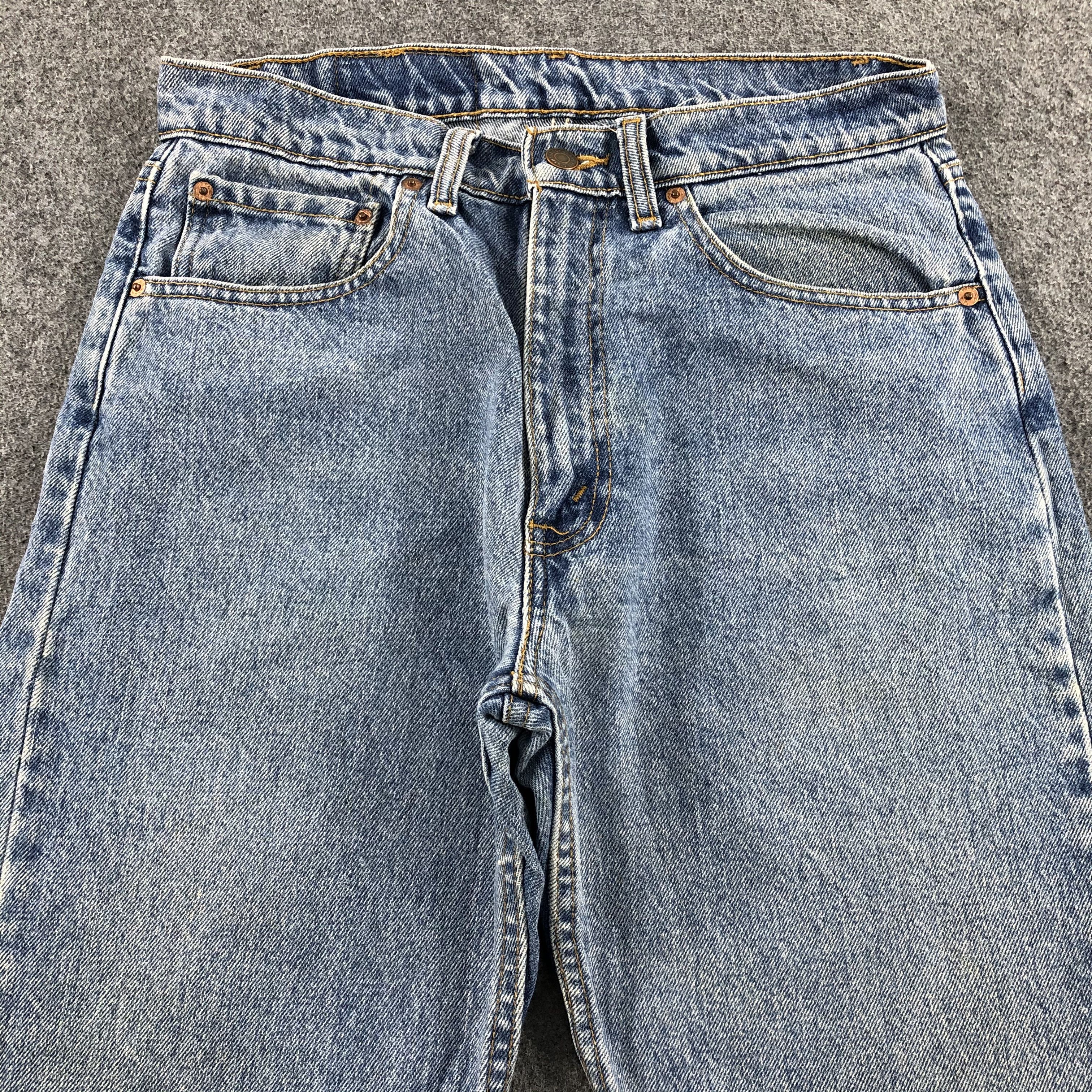 Levi's × Vintage 90s Vintage Blue Wash Levis 505 Jeans-JM1747 Size US 32 / EU 48 - 3 Thumbnail