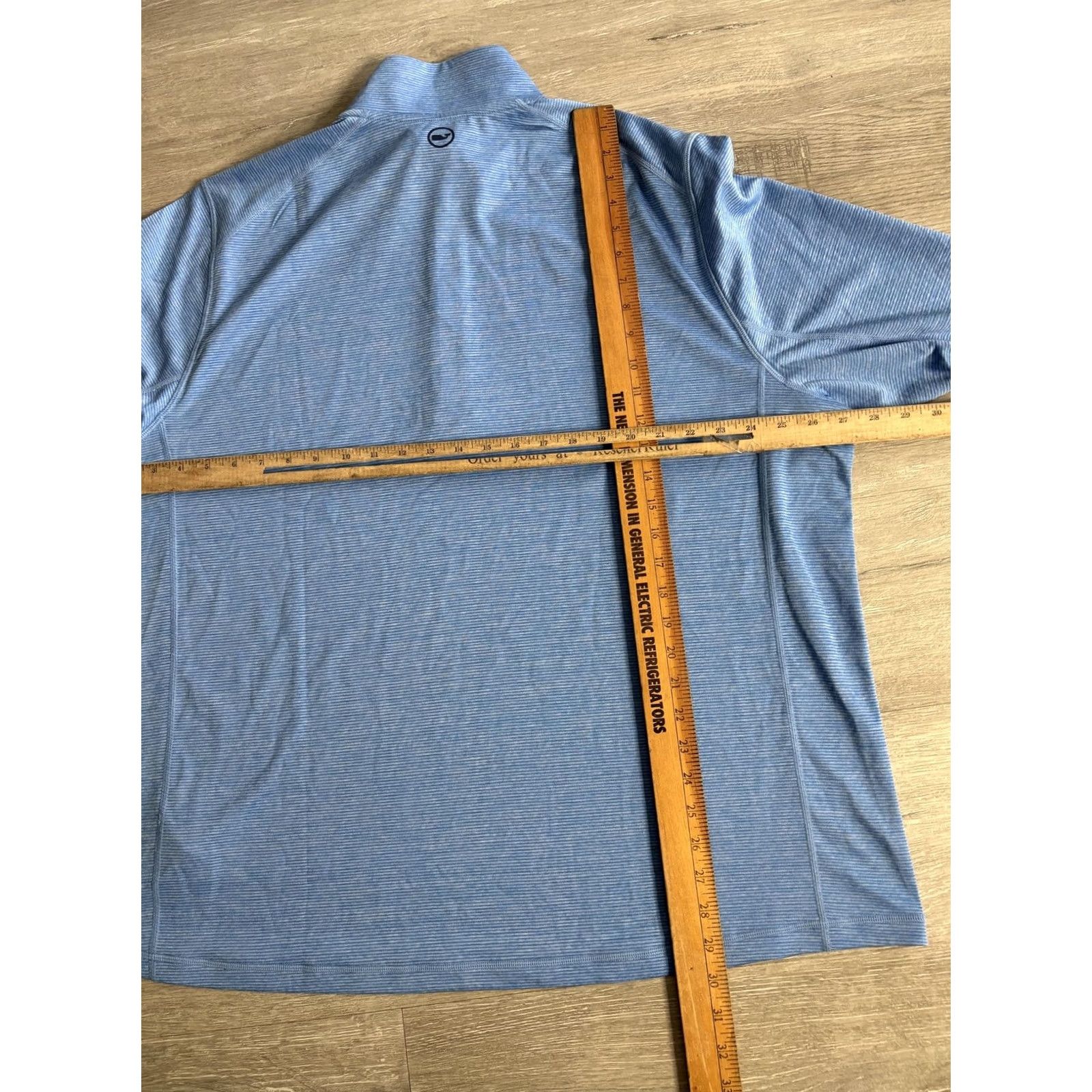 Vineyard Vines Vineyard Vines Pullover Mens 2XL Blue Quarter Zip Performance Lightweight Long Sleeve Mock Neck Casual Activewear Striped Logo Size US XXL / EU 58 / 5 - 5 Thumbnail
