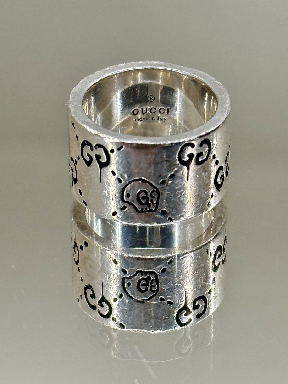 Gucci ghost ring ebay hotsell