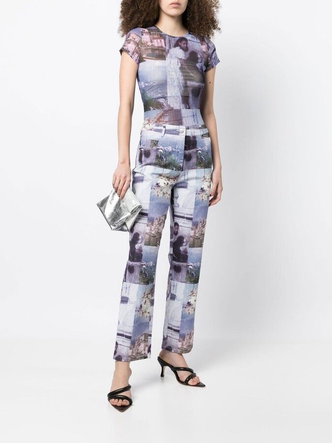 Miaou o1mle0425 Memoirs Mini T-Shirt in Multicolor Size XL / US 12-14 / IT 48-50 - 3 Thumbnail