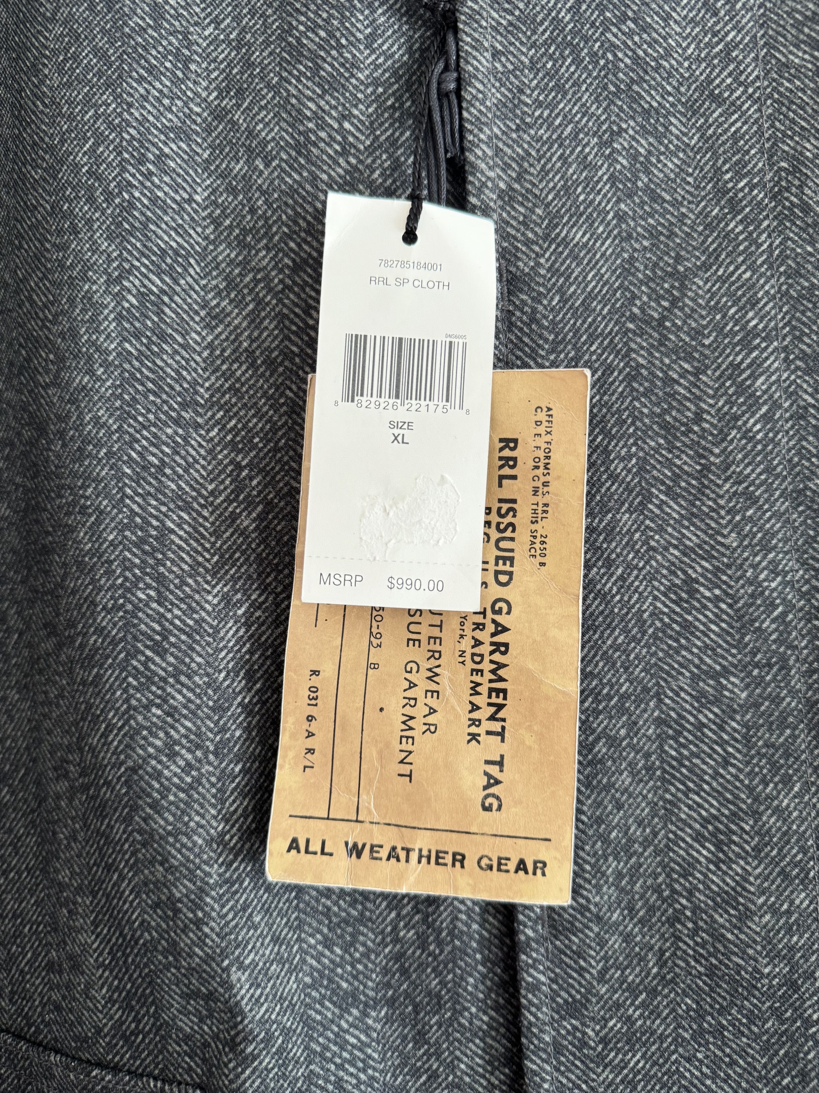 RRL Ralph Lauren DOUBLE RL SUPPLY Special Issue Garment Size US XL / EU 56 / 4 - 5 Thumbnail