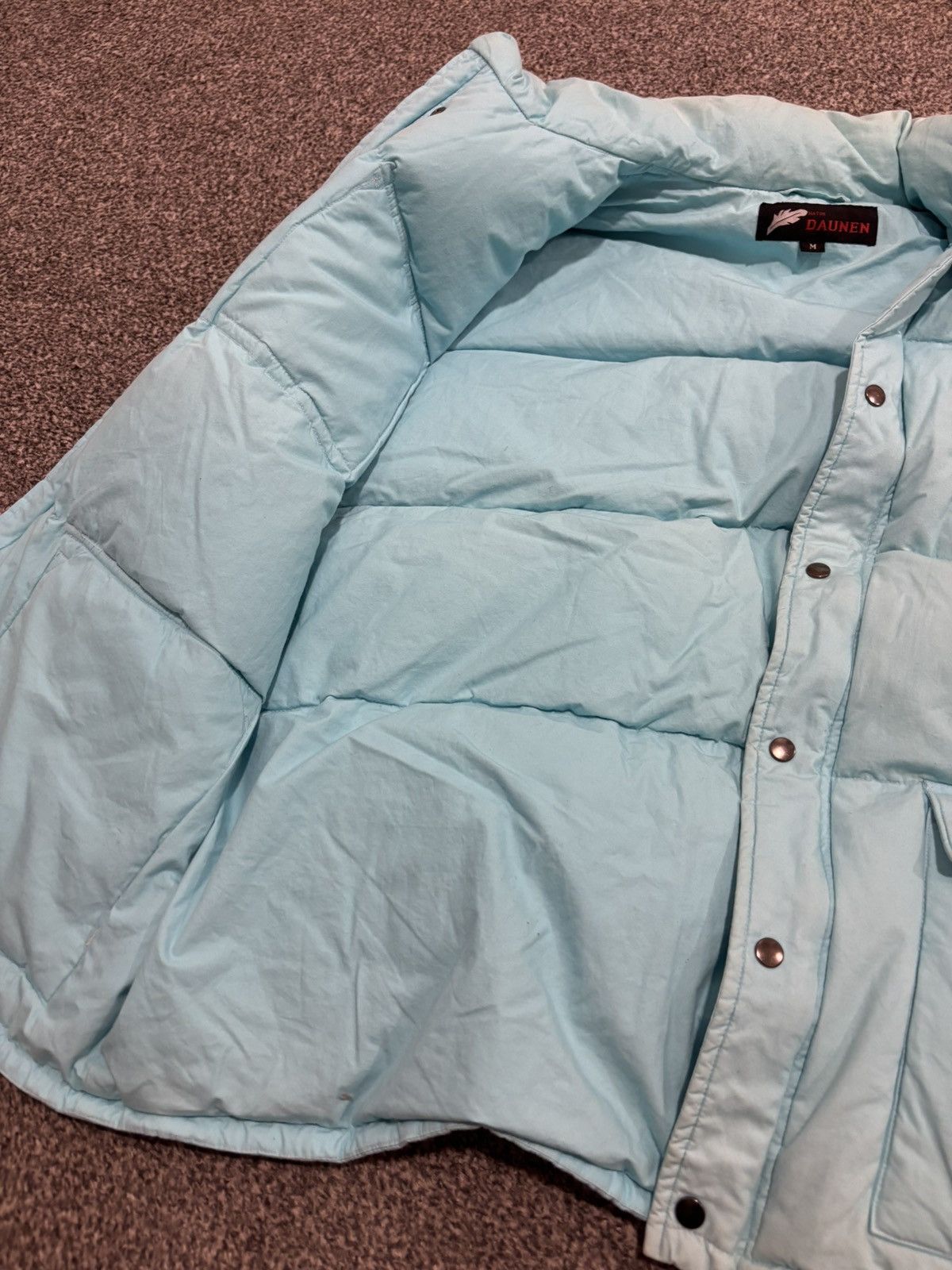Japanese Brand × Vintage Vintage Baby Blue Puffer Vest Size US L / EU 52-54 / 3 - 4 Thumbnail