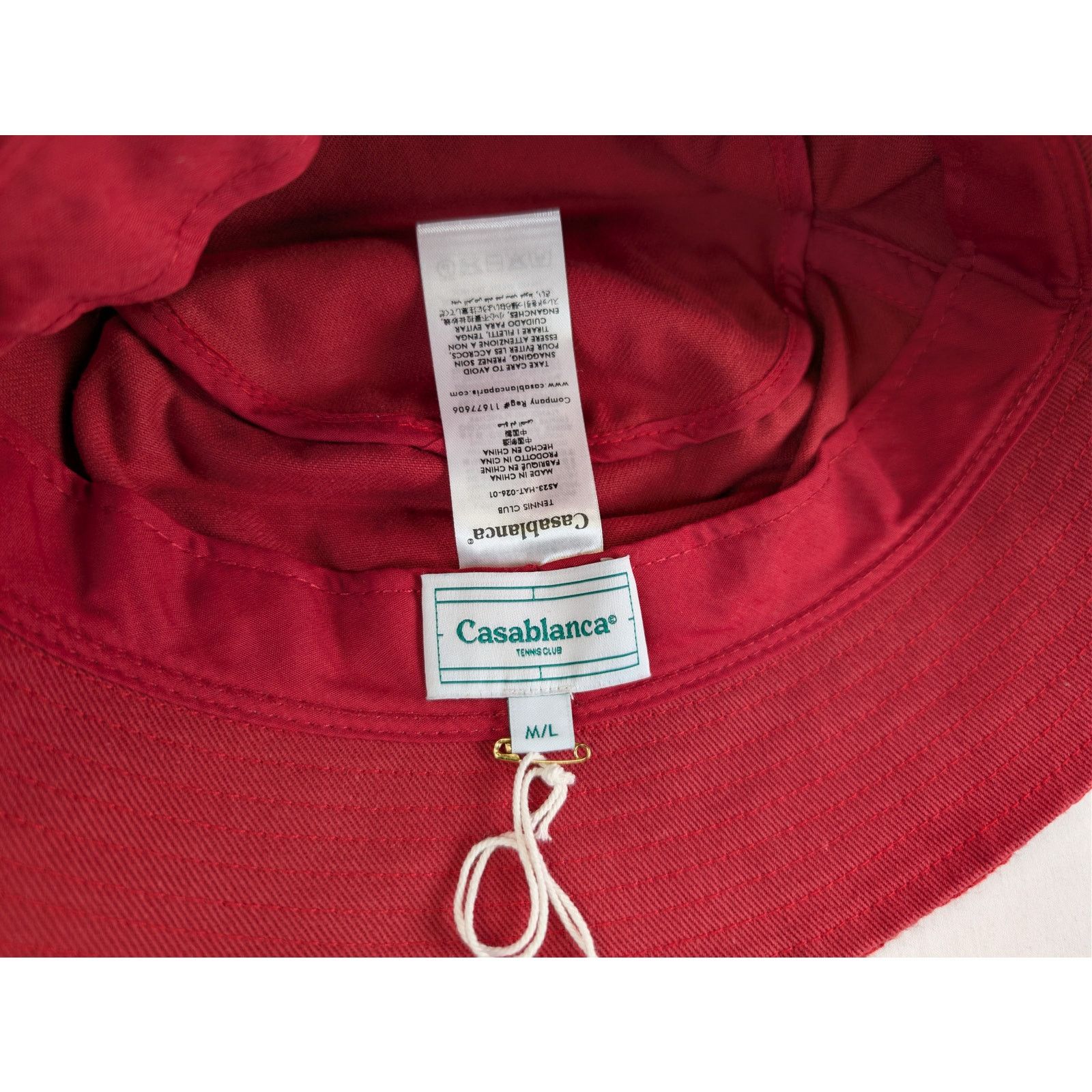 Casablanca o1rshd1 Size: M-L / Shell Striped Crochet Cap / Hat in Multi Size ONE SIZE - 13 Thumbnail