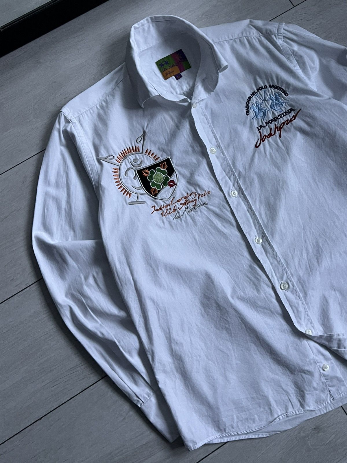 La Martina La Martina Logo Shirt Size US M / EU 48-50 / 2 - 4 Thumbnail