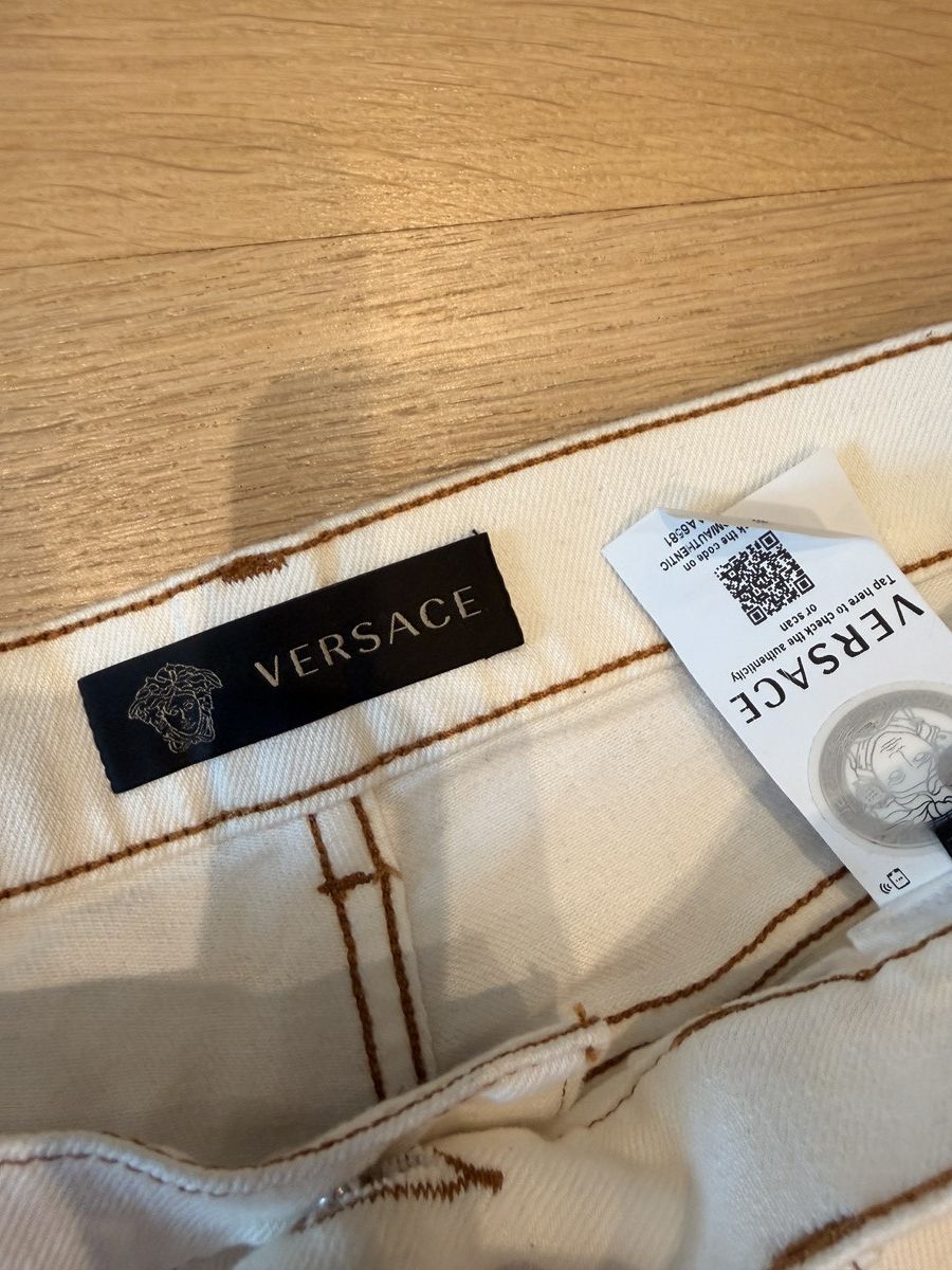 Versace Versace parfum couture print jeans Size US 30 / EU 46 - 4 Thumbnail