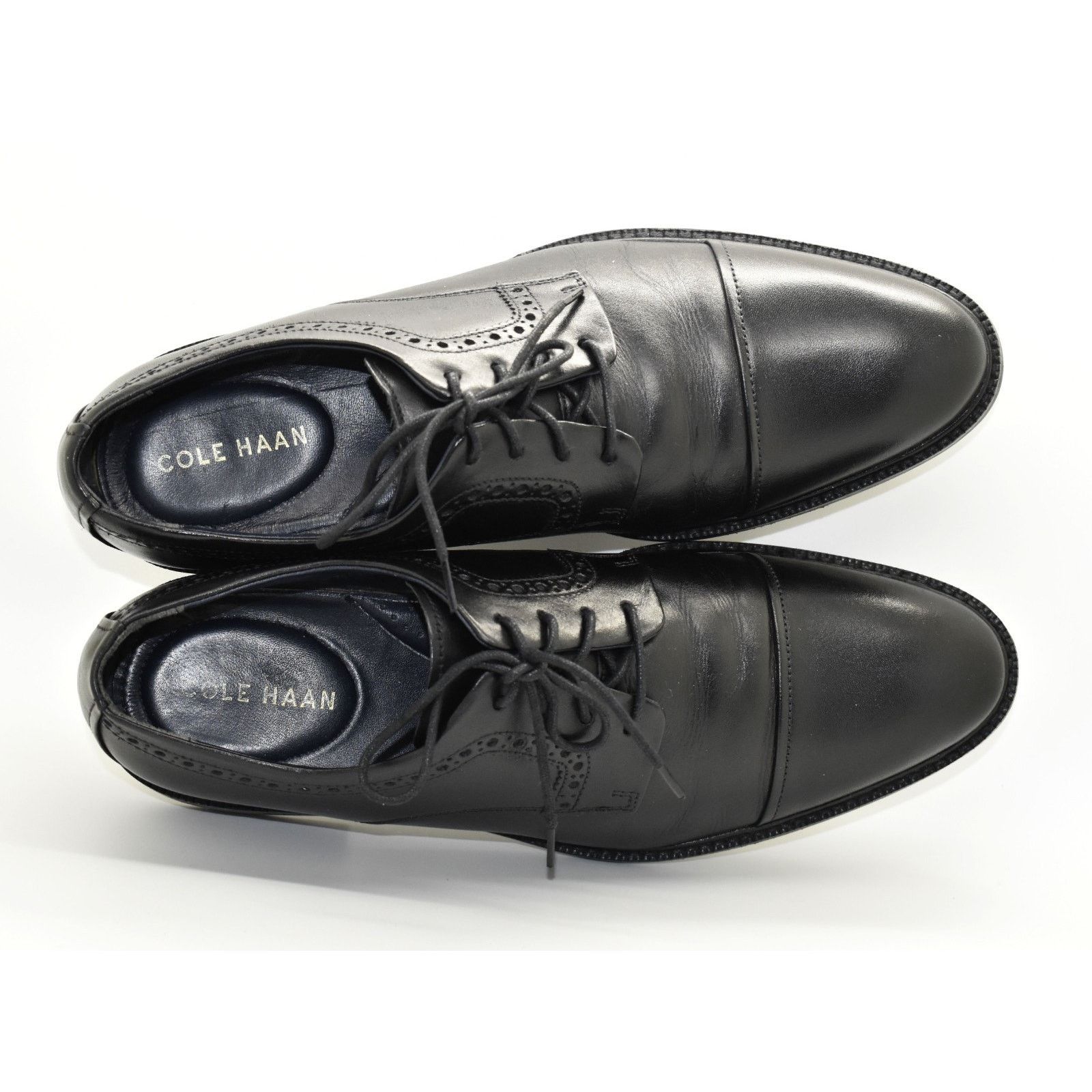 Cole Haan COLE HAAN Leather Cap Toe Lace Up Oxford Shoes C28881 Sz 10M Size US 10 / EU 43 - 2 Thumbnail
