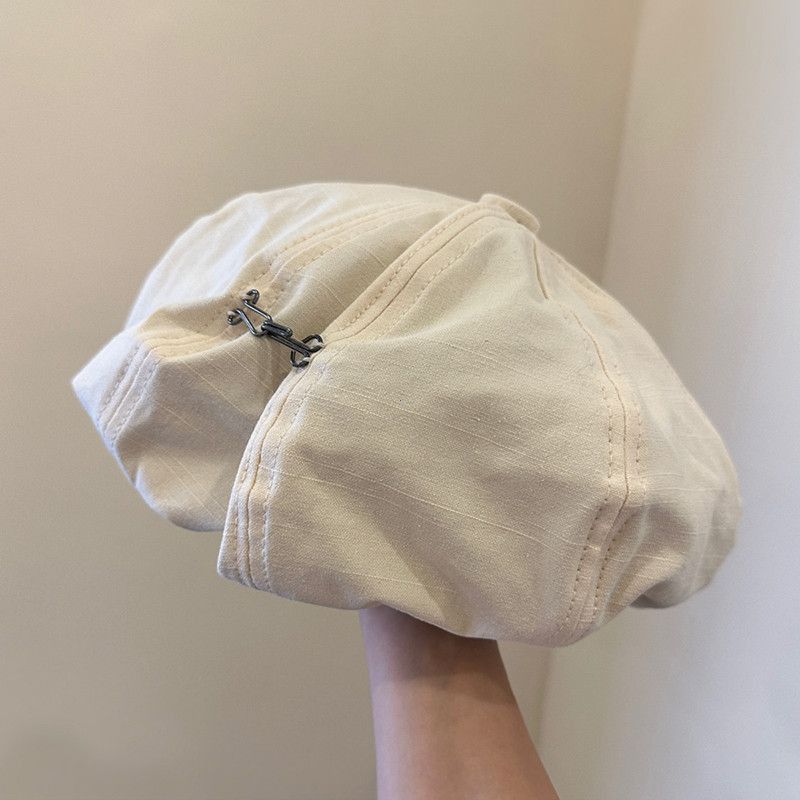 Japanese Brand Harajuku retro style berets cap Size ONE SIZE - 3 Thumbnail