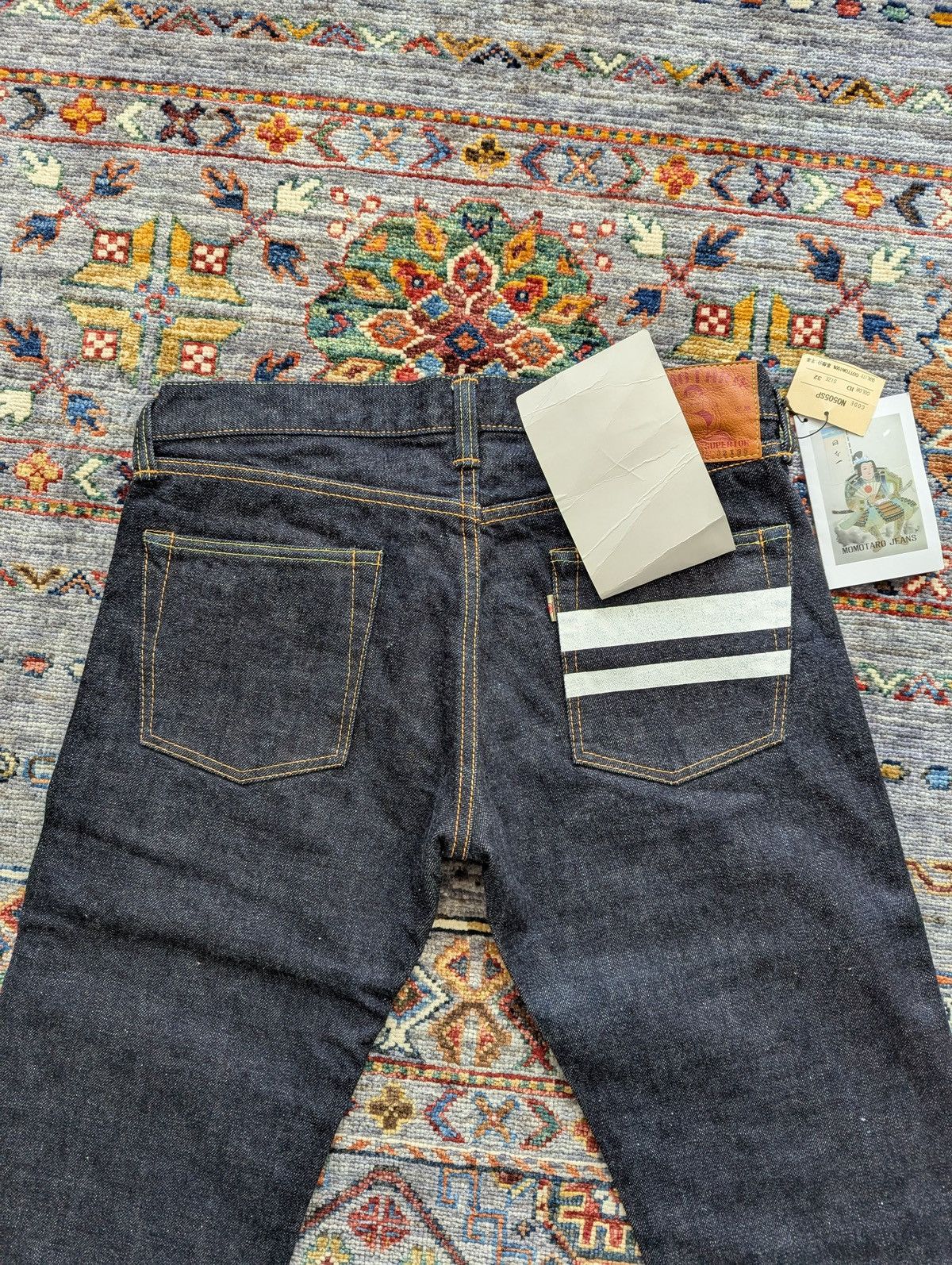 Momotaro Jeans RARE Momotaro Jeans N0505SP Tight Bell Cut Size US 32 / EU 48 - 3 Thumbnail