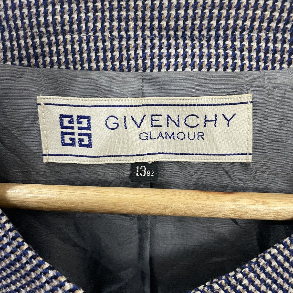 Givenchy Vintage Givenchy Glamour Tweed Jacket Size L / US 10 / IT 46 - 5 Thumbnail