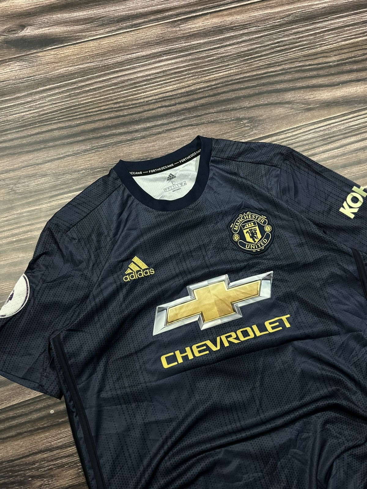 Nike Vintage Adidas Jersey Manchester United 2018/2019 Size US L / EU 52-54 / 3 - 2 Thumbnail