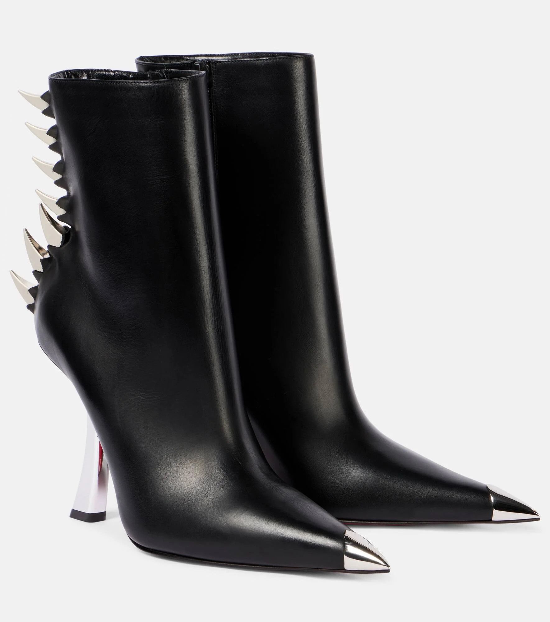 Christian Louboutin kate max leather booty spikes claw black Size US 11 / IT 41 - 1 Thumbnail