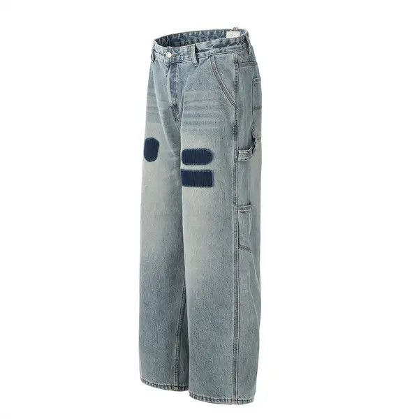 Japanese Brand Kuroda x Chie Washed distressed patch vintage casual jeans Size US 32 / EU 48 - 8 Thumbnail