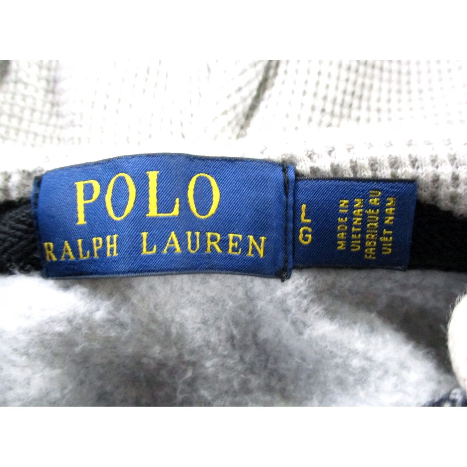Polo Ralph Lauren Polo Ralph Lauren Jacket Mens L Black Sweatshirt Hoodie Polo Ralph Lauren Windbreaker Full Zip Hooded Pockets Logo Casual Size US L / EU 52-54 / 3 - 7 Thumbnail