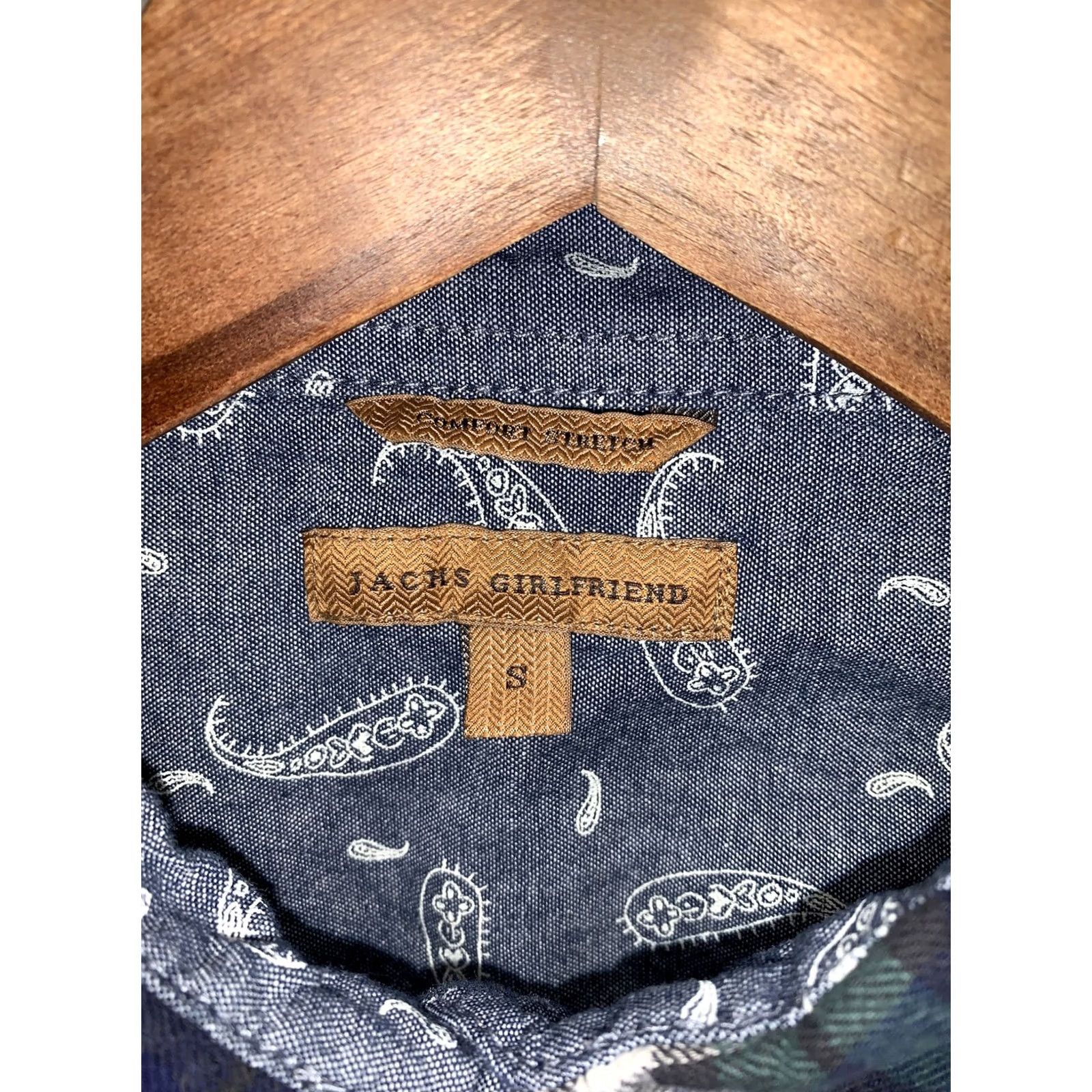 Vintage Jachs Girlfriend Comfort Stretch Women’s S Blue/Green Plaid Flannel Shirt Shirt Women S Plaid Flannel Blue Green Comfort Stretch Vintage: No Size S / US 4 / IT 40 - 2 Thumbnail