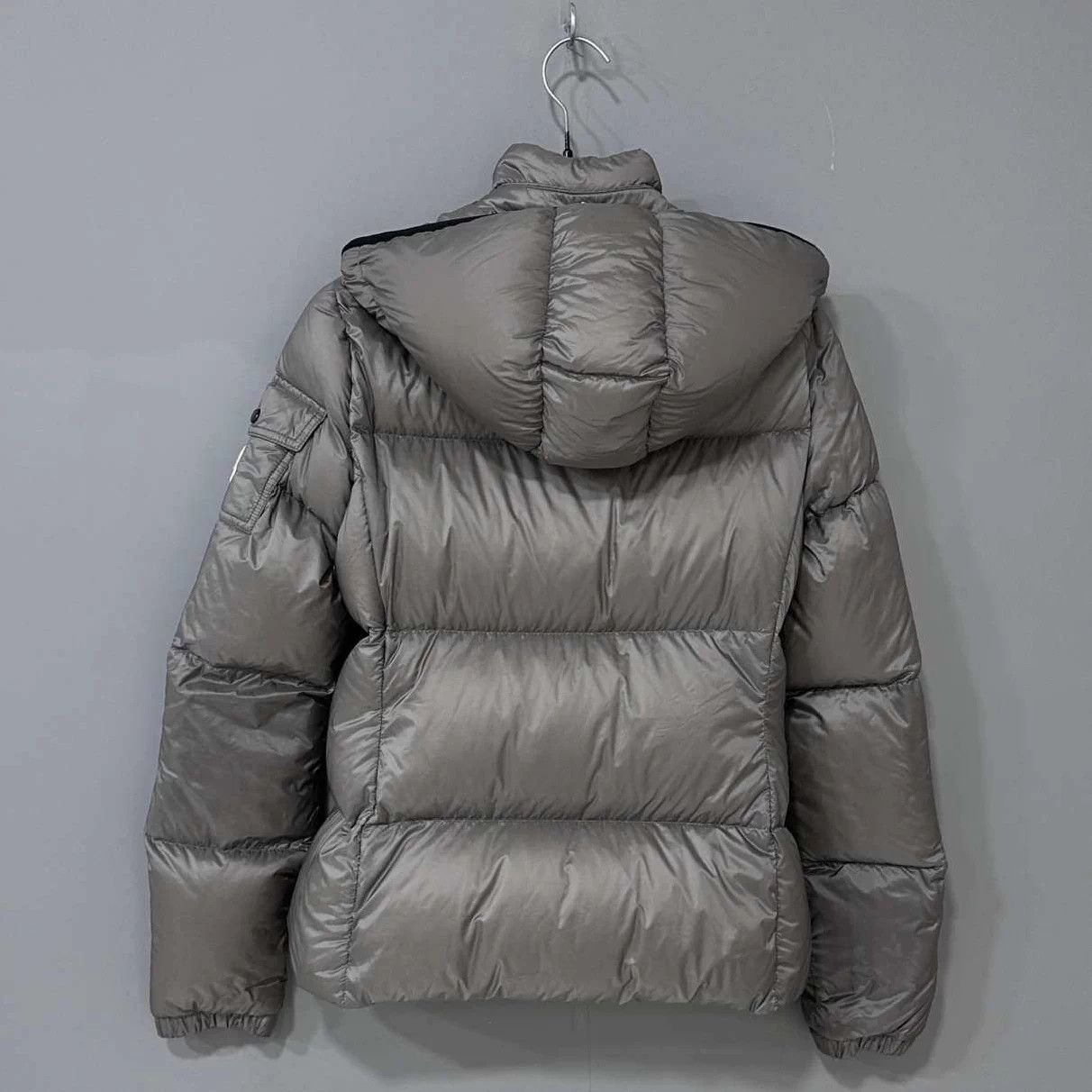 Moncler Moncler Fourmi Gray Hooded Down Coat 1 Size S / US 4 / IT 40 - 3 Thumbnail