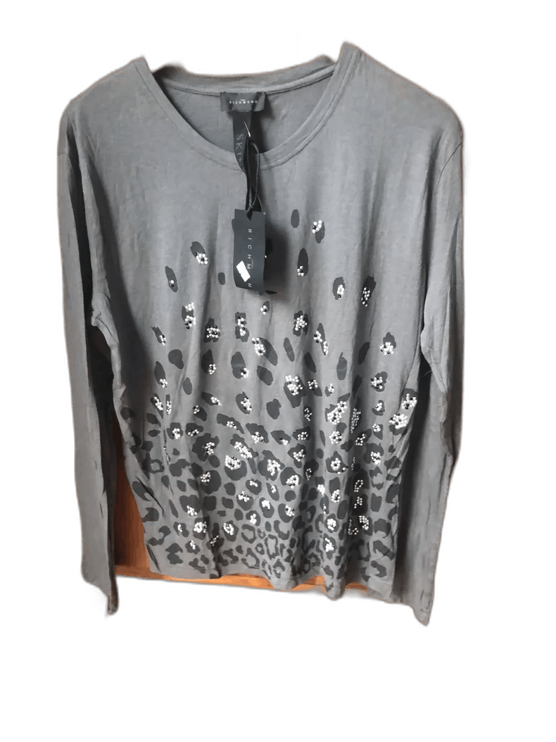 Anonymous Club Richmond Long Sleeve T-Shirt with Studs Size US XL / EU 56 / 4 - 1 Thumbnail
