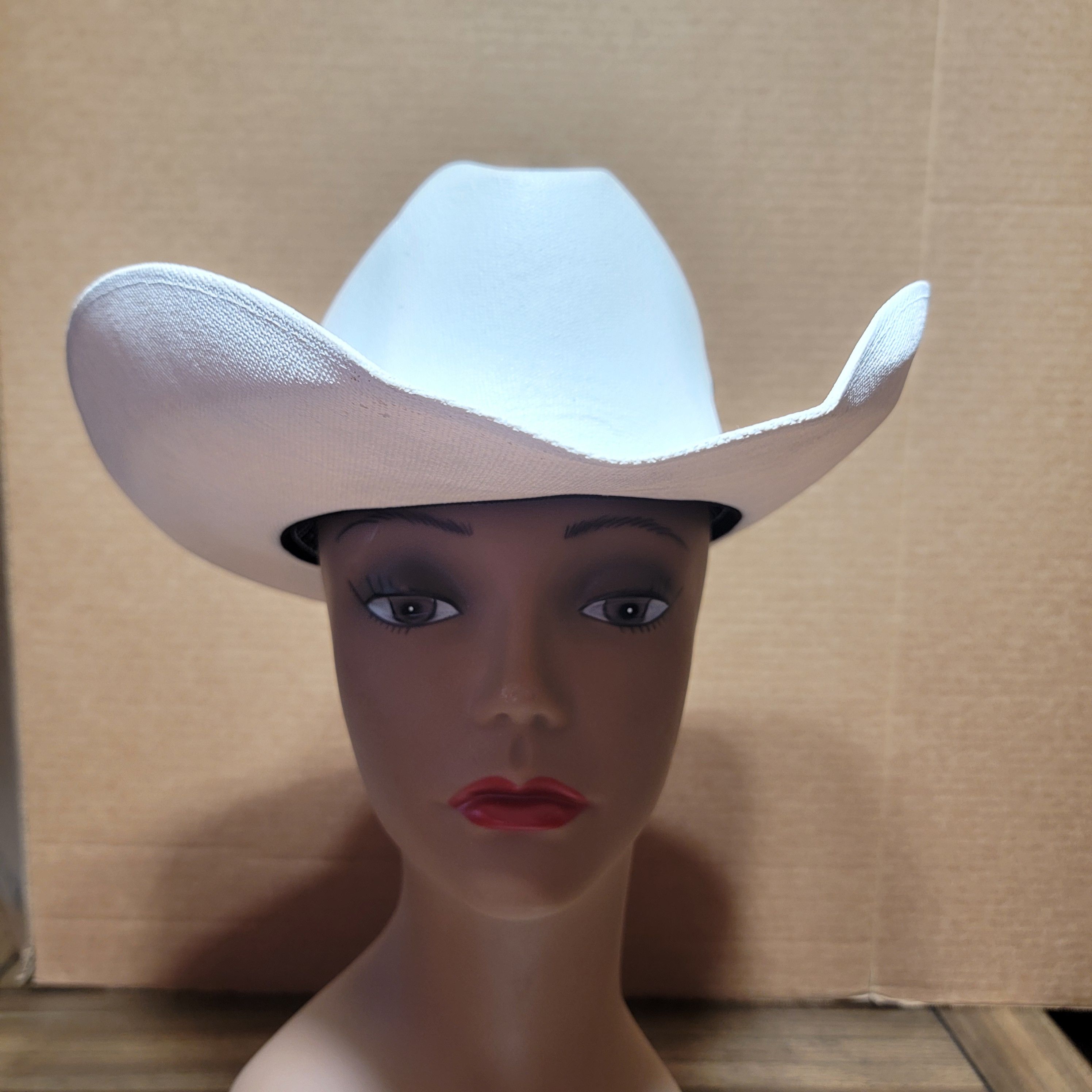 Other Down N Dirty Hat Ivory Canvas Cowboy Hat - Size Large Size ONE SIZE - 5 Thumbnail