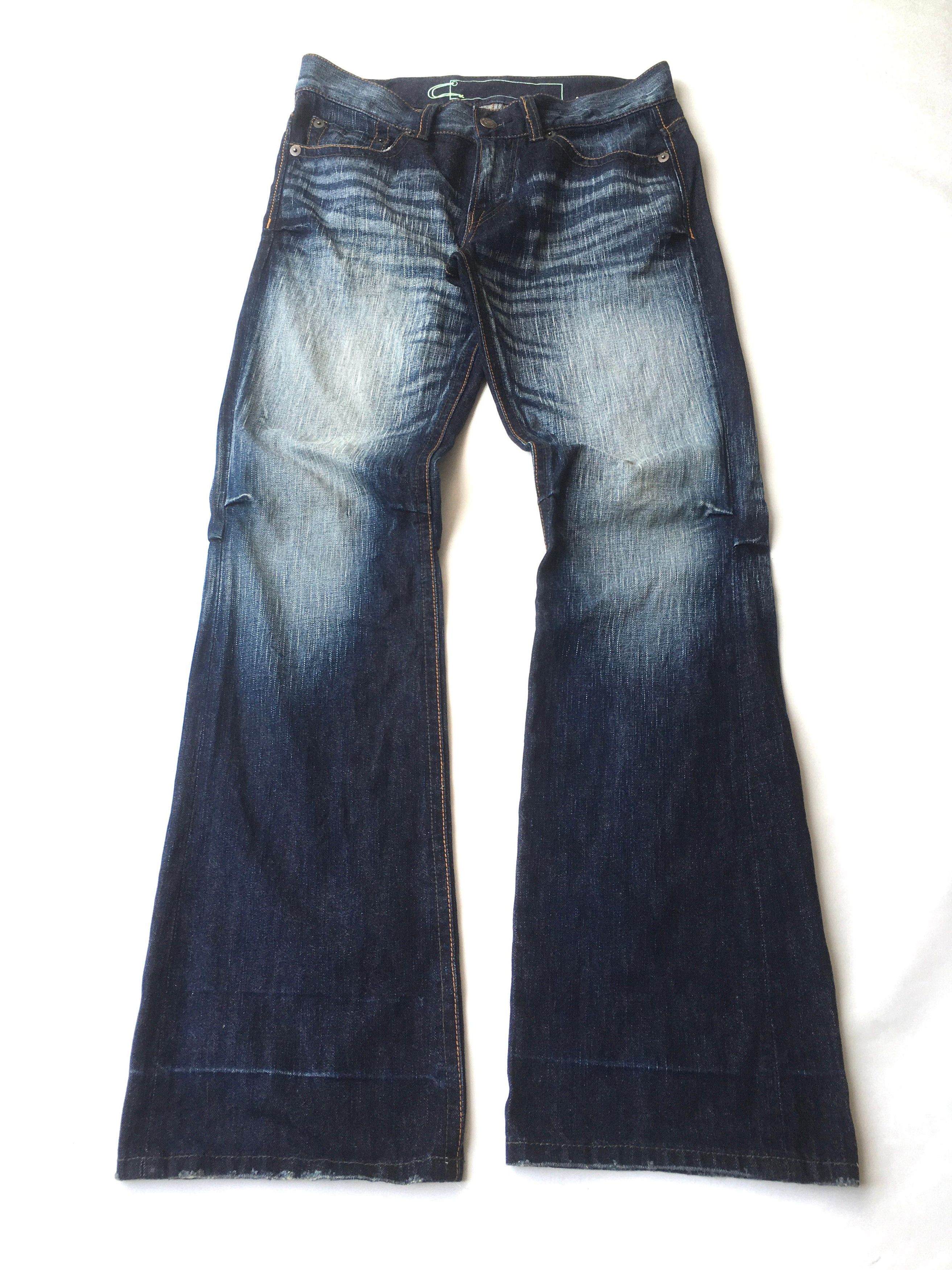 Japanese Brand × Jean × Streetwear Baggy Black Pants