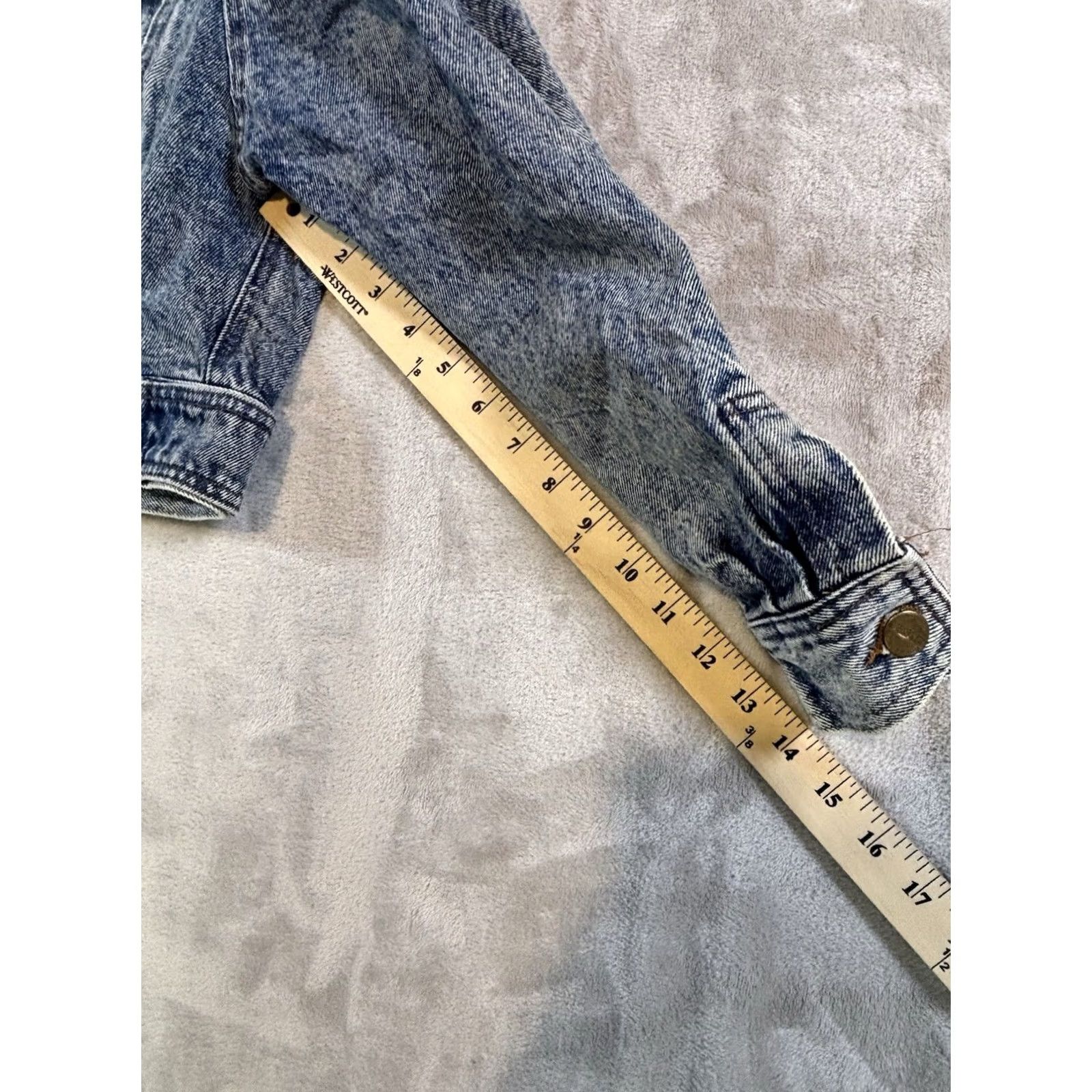 Denime Forenza Denim Jacket Women’s Small Blue Pockets Jacket Regular Long Sleeve Front Pockets Vintage: No Size S / US 4 / IT 40 - 6 Thumbnail