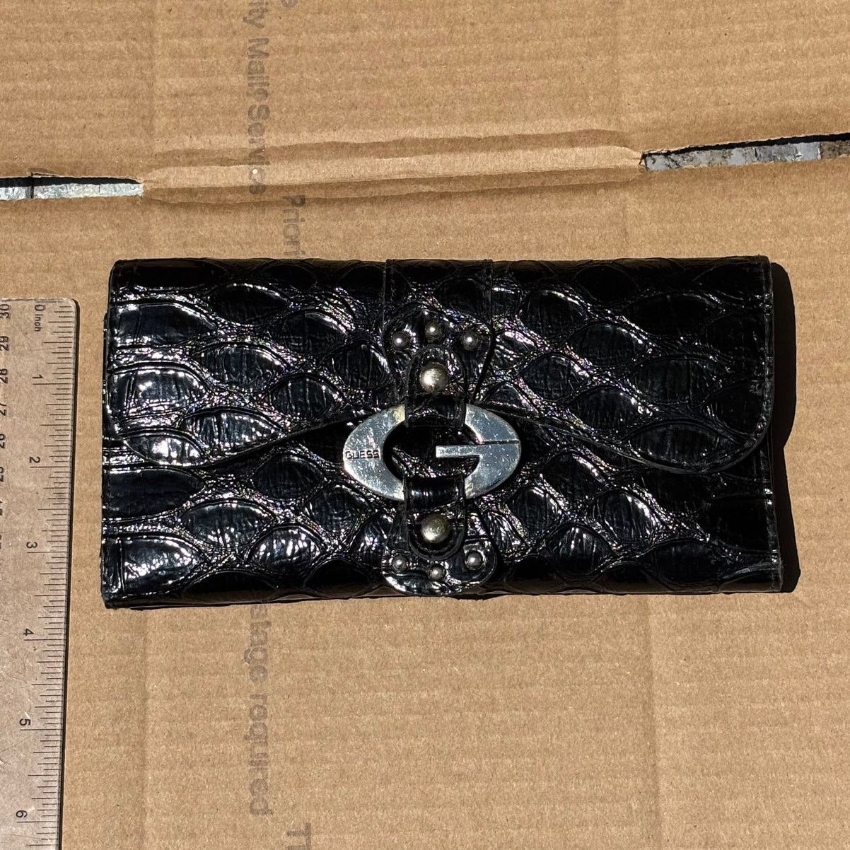 Guess Vintage Silver & Black Guess Wallet Size ONE SIZE - 10 Thumbnail