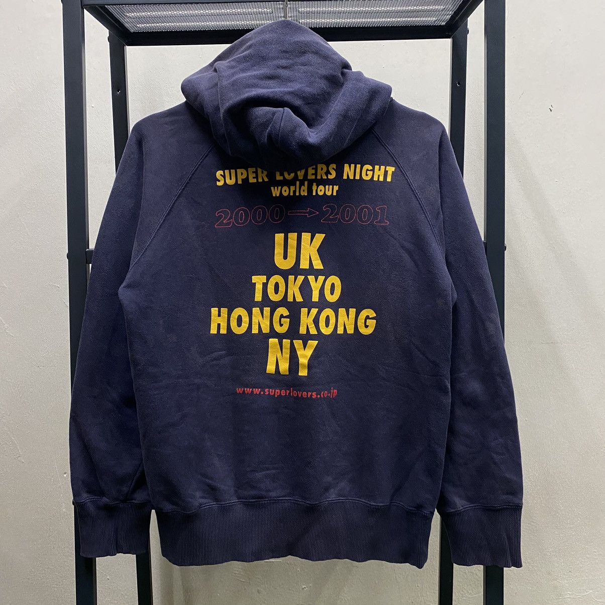20471120 LOVER ROCK super lovers 2000-2001 World Tour hoodie Size US S / EU 44-46 / 1 - 2 Thumbnail
