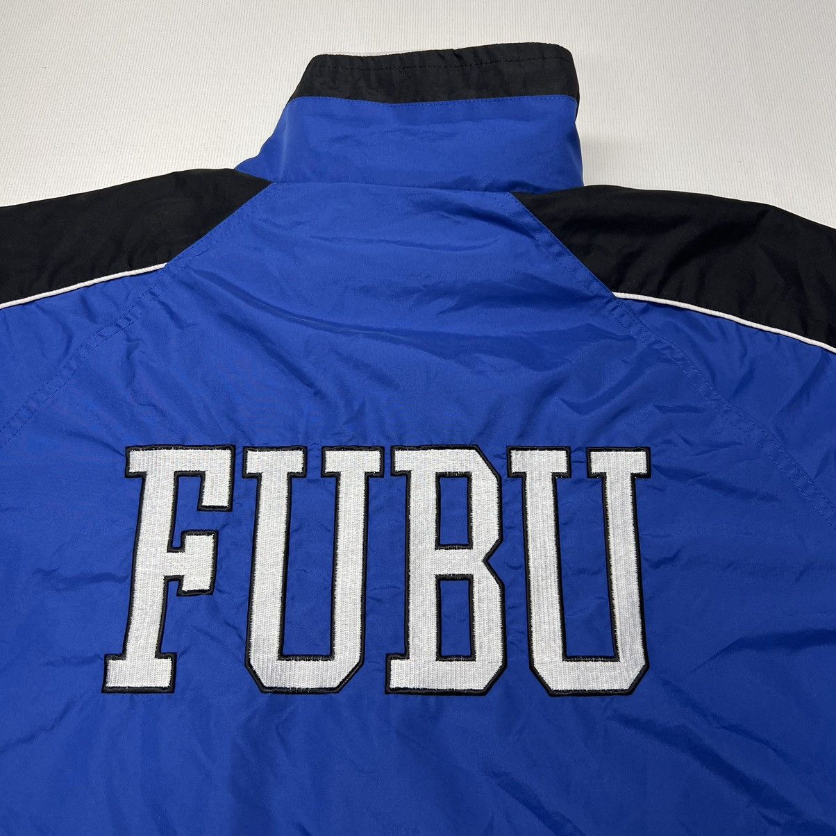 Fubu × Vintage VTG Fubu Jacket Blue Sport Athletic Full Zip The Collection Size US XL / EU 56 / 4 - 16 Thumbnail