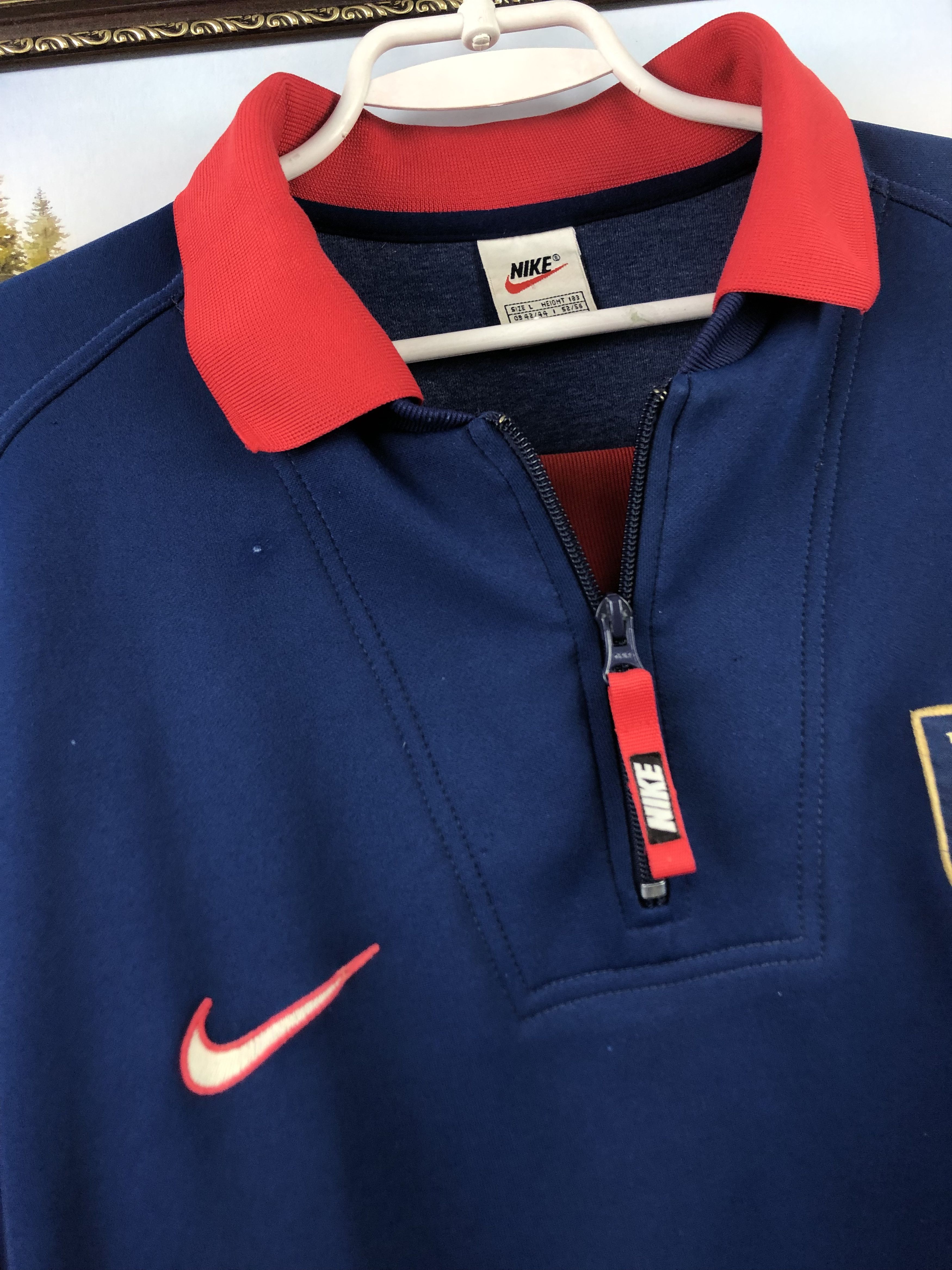 Nike Vintage Nike FC Arsenal Soccer Sweatshirt Football Jacket Size US L / EU 52-54 / 3 - 7 Thumbnail