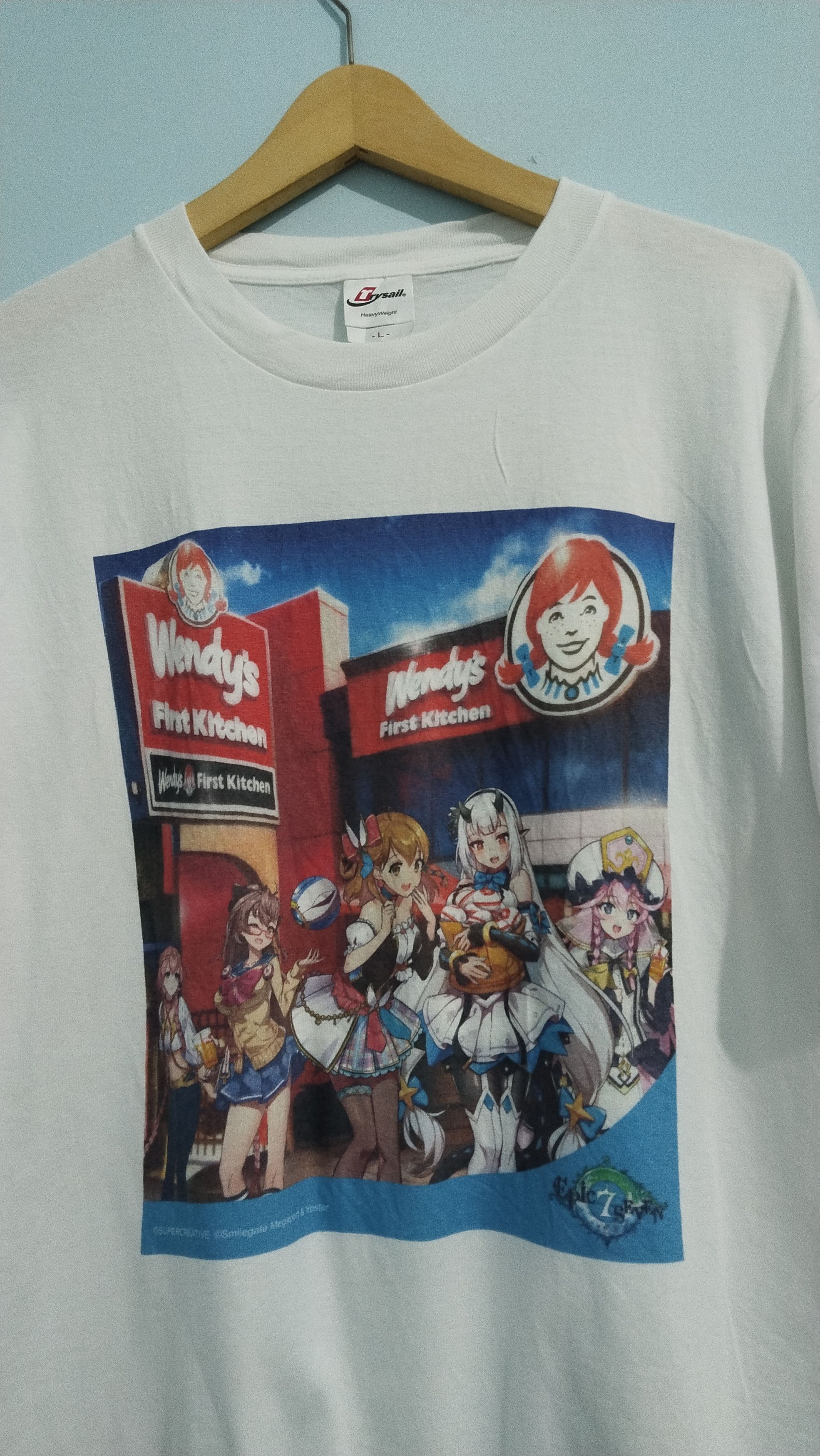 Anime Epic seven x wendys t-shirt Size US L / EU 52-54 / 3 - 2 Thumbnail