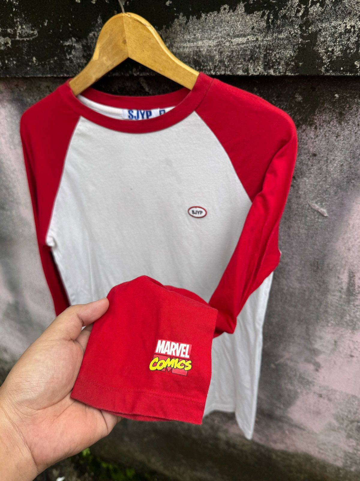 Hysteric Glamour × Japanese Brand × Marvel Comics ❤️‍🔥RARE❤️‍🔥 SJYP X Marvet My Heart Broke Long Sleeve Size US M / EU 48-50 / 2 - 5 Thumbnail