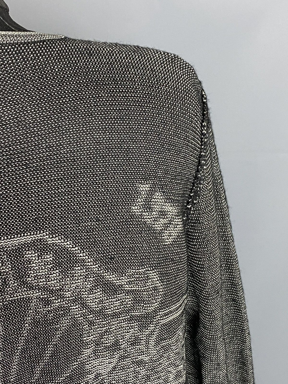Diesel Diesel Wool Viscose Open Knit Cardigan Gray Graphic Eye XS Size XS / US 0-2 / IT 36-38 - 8 Thumbnail