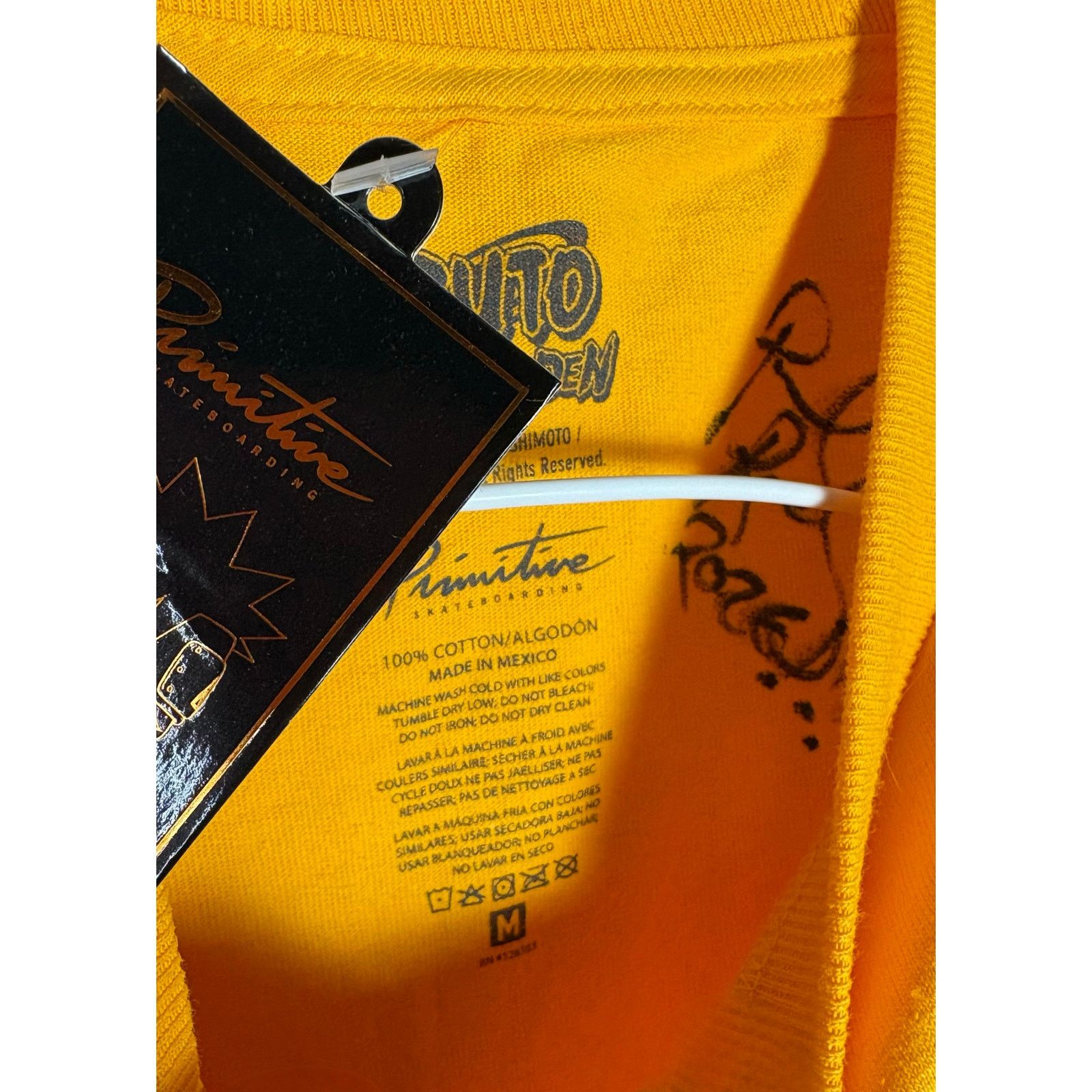 Primitive SIGNED by P. Rod!!! NWT Naruto Primitive Shirt (M) & OS Hat Size US M / EU 48-50 / 2 - 8 Thumbnail